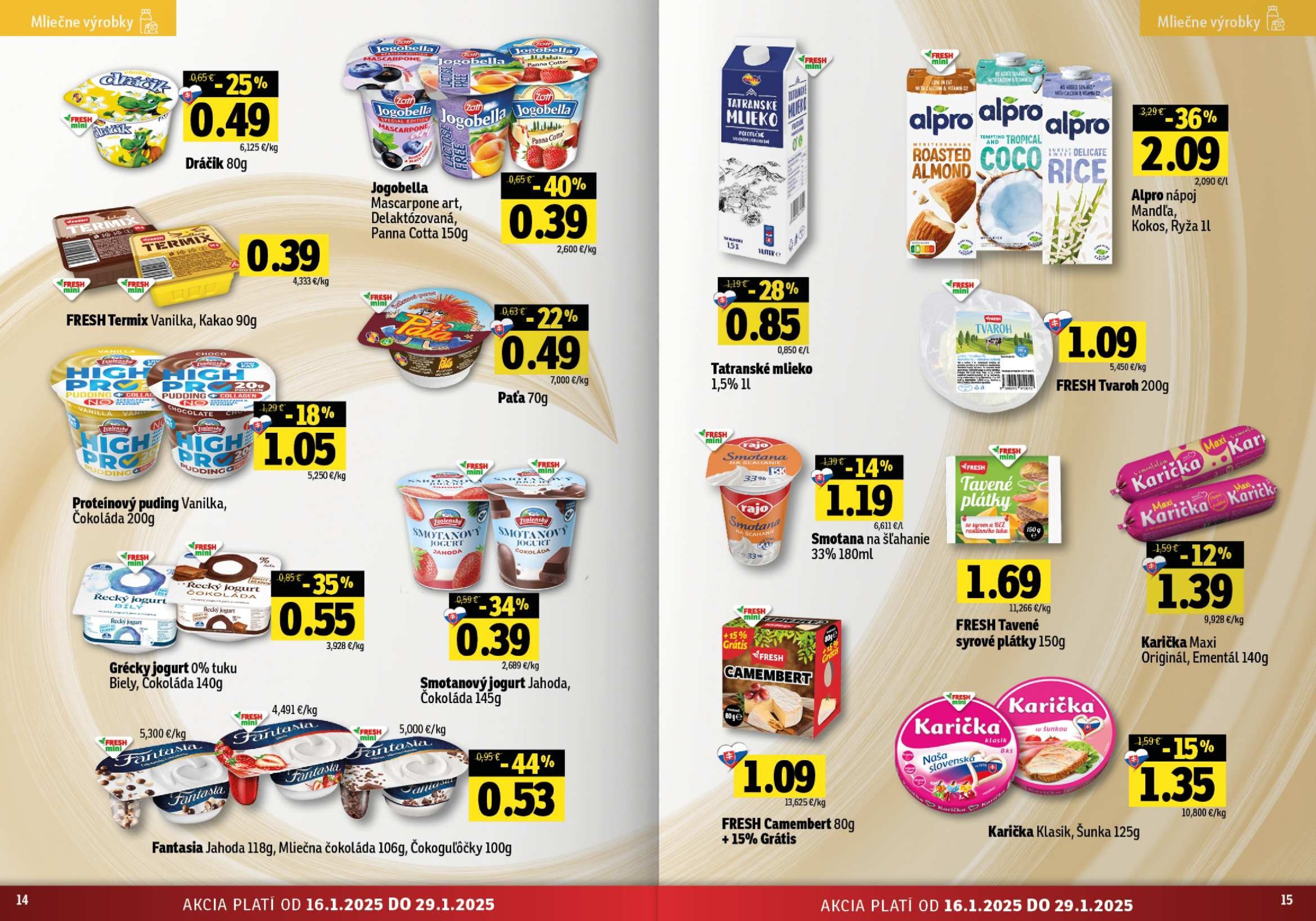 fresh - Fresh - Východné Slovensko leták platný od 16.01. - 29.01. - page: 8