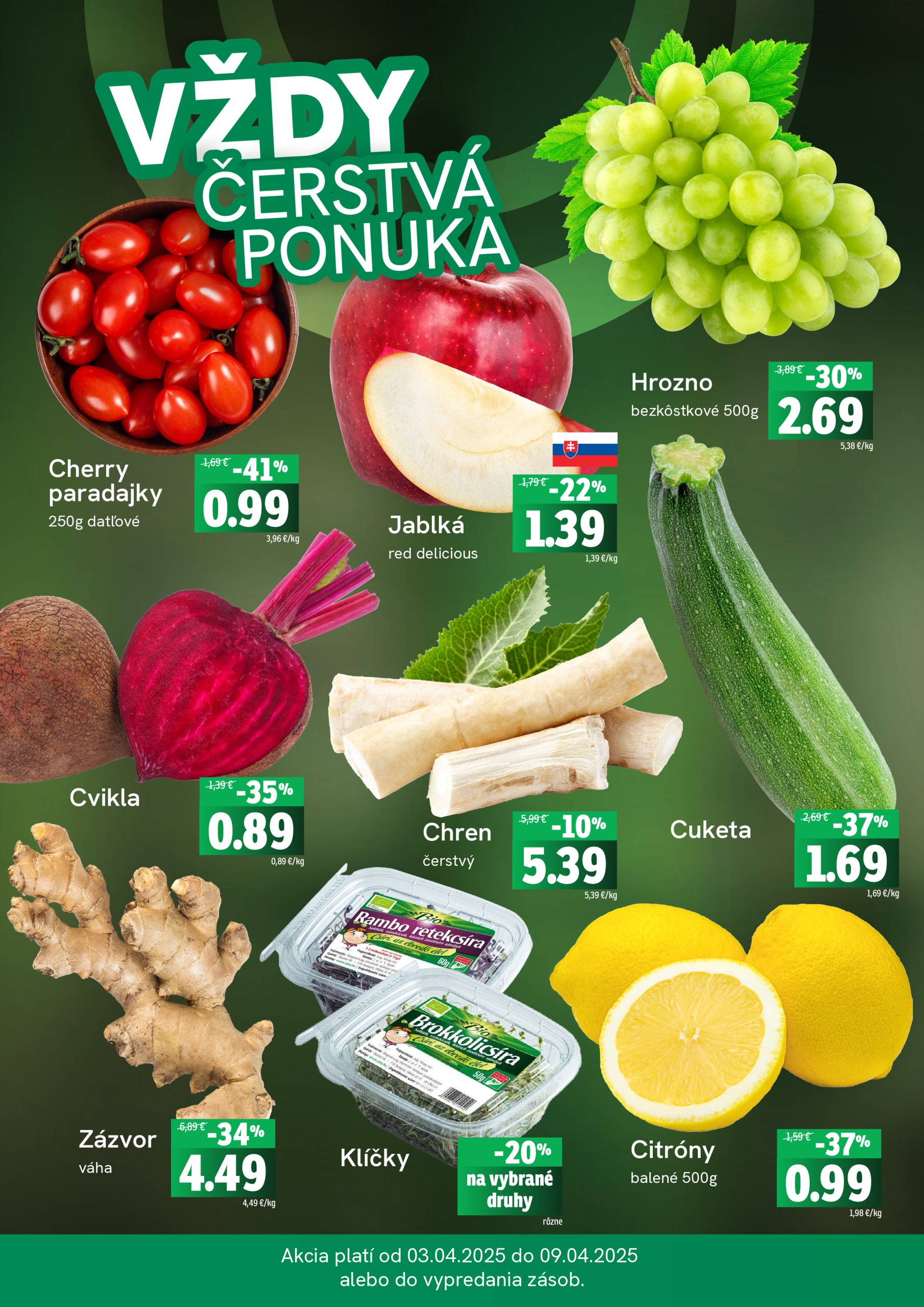 fresh - Fresh Plus leták platný od 03.04. - 09.04. - page: 3