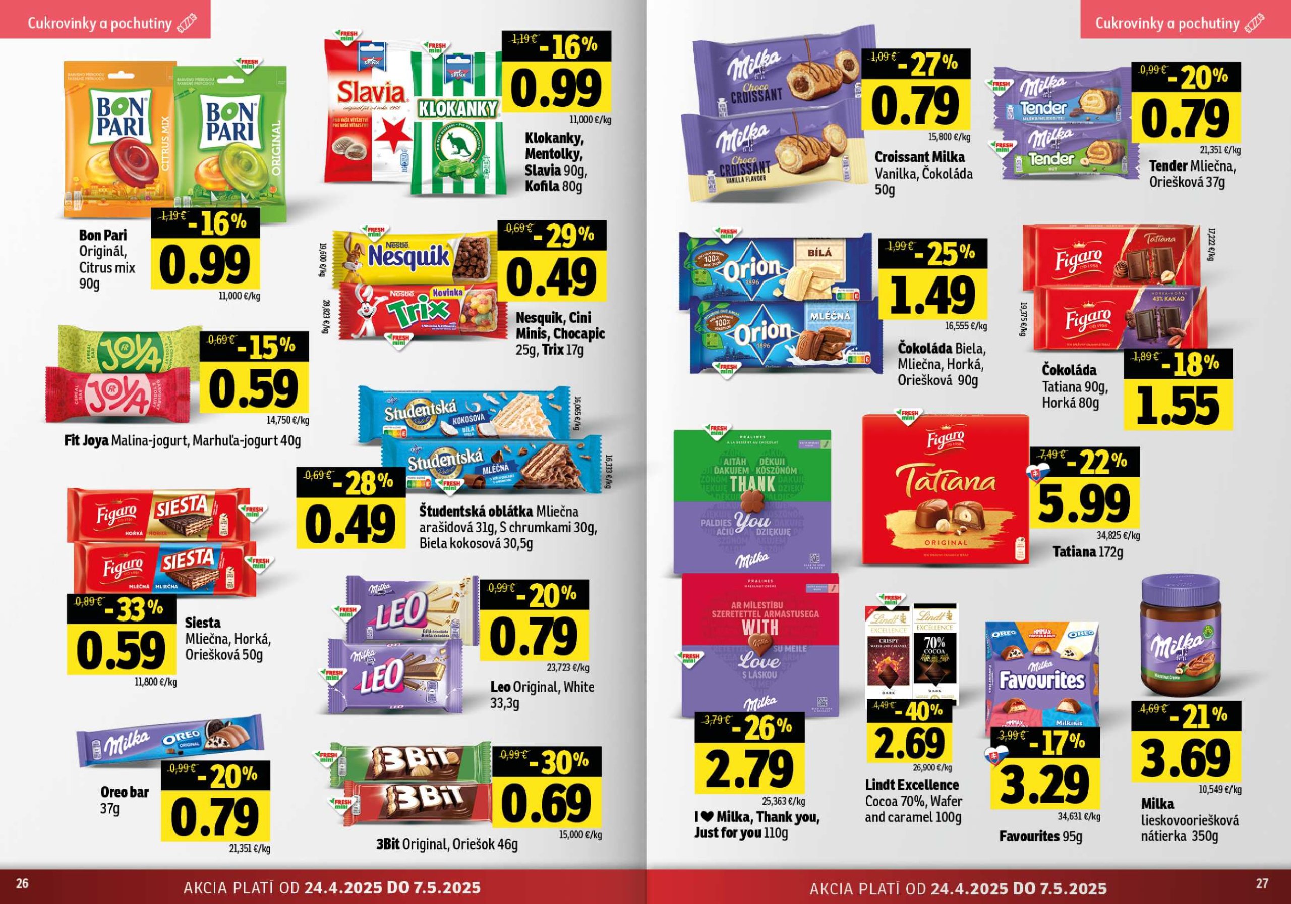 fresh - Fresh - Východné Slovensko leták platný od 24.04. - 07.05. - page: 14