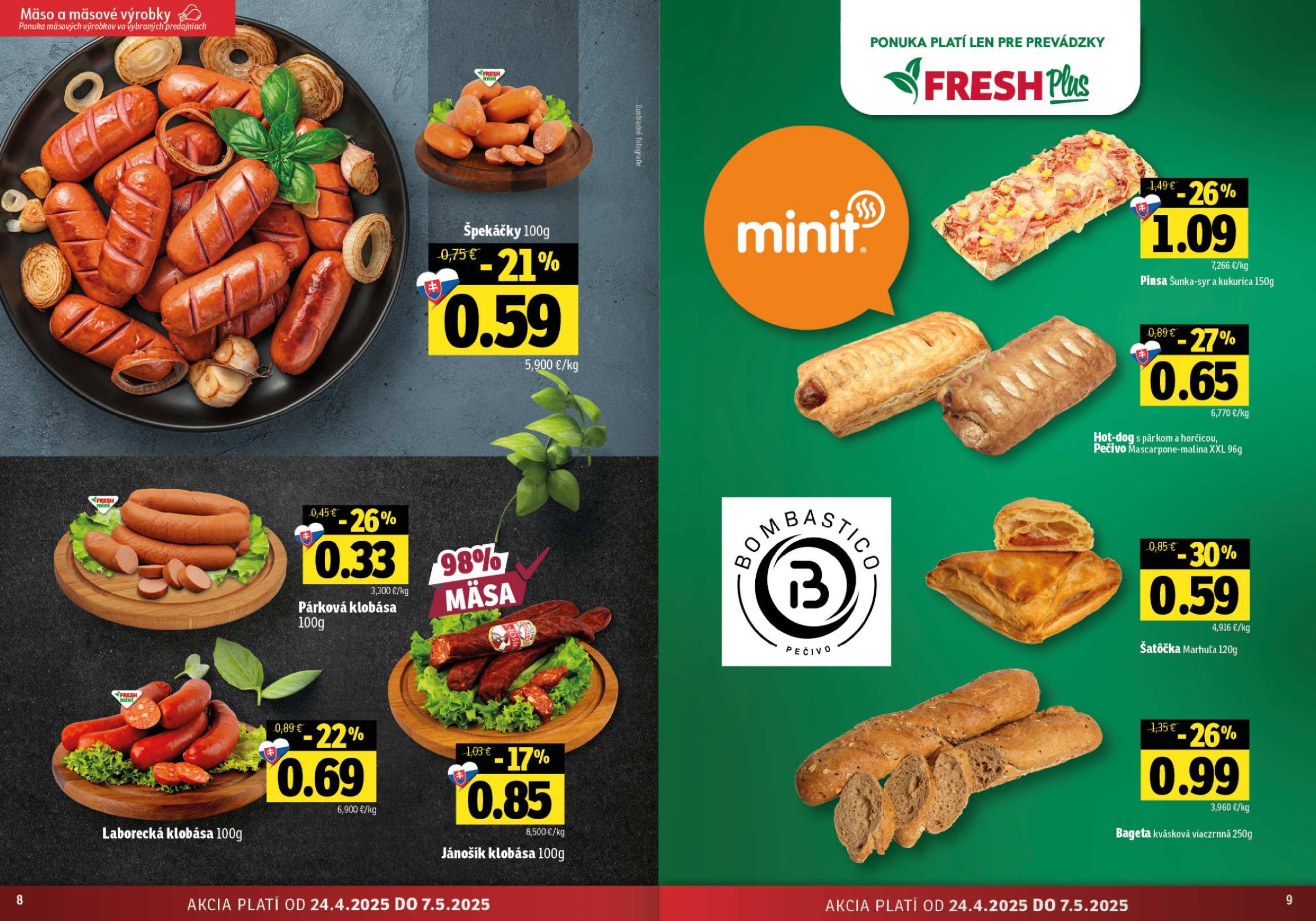 fresh - Fresh - Východné Slovensko leták platný od 24.04. - 07.05. - page: 5