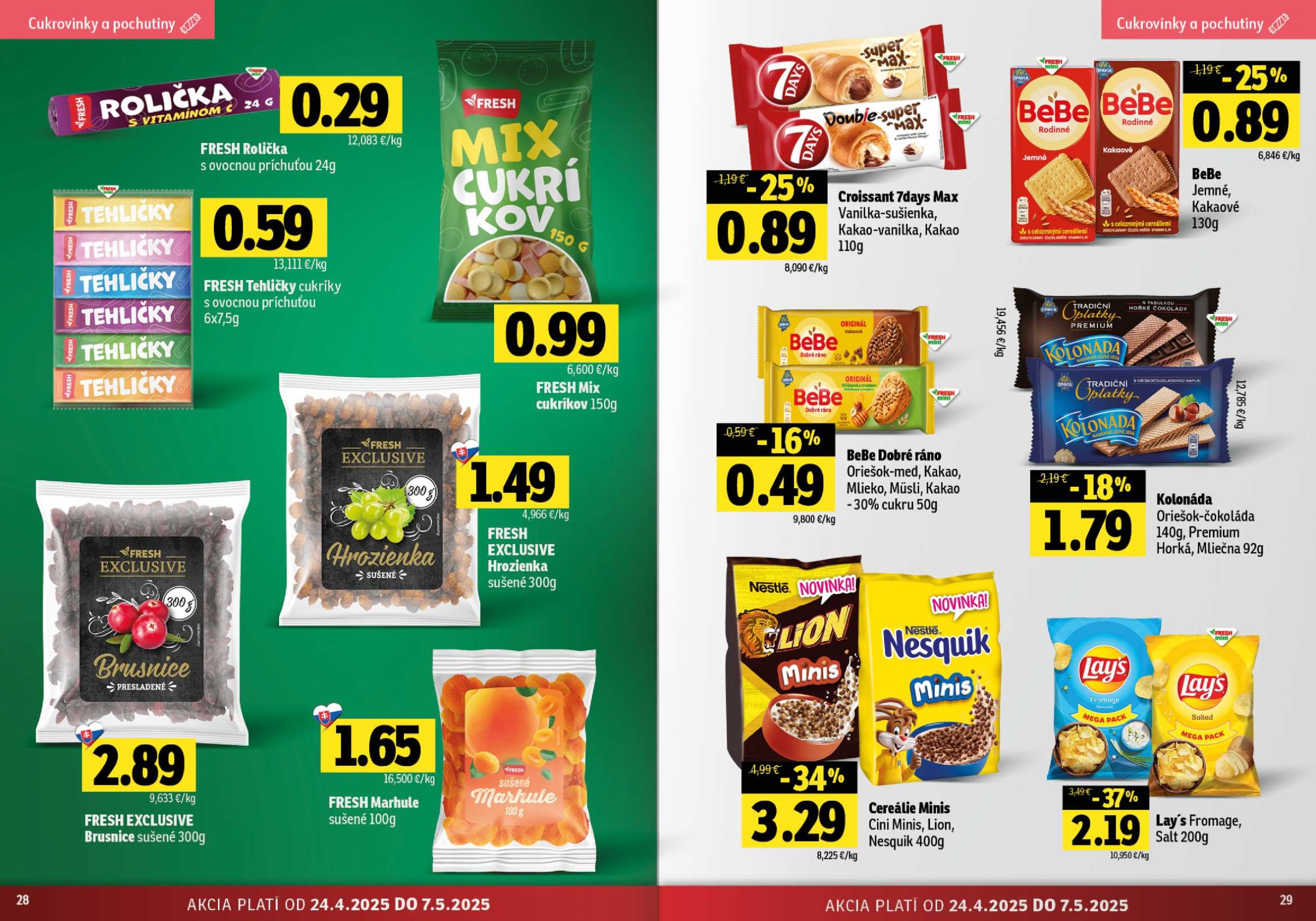 fresh - Fresh - Východné Slovensko leták platný od 24.04. - 07.05. - page: 15