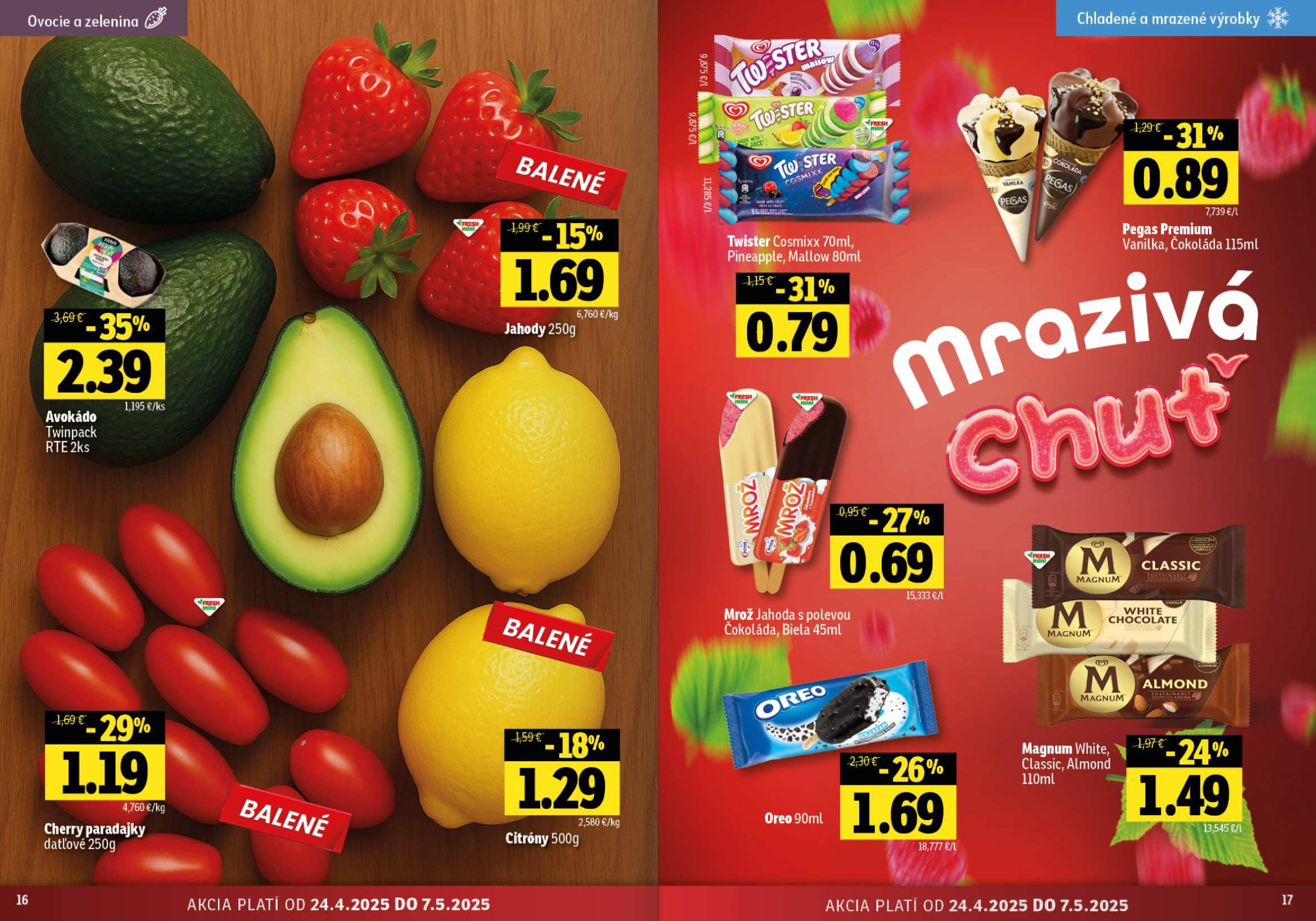 fresh - Fresh - Východné Slovensko leták platný od 24.04. - 07.05. - page: 9