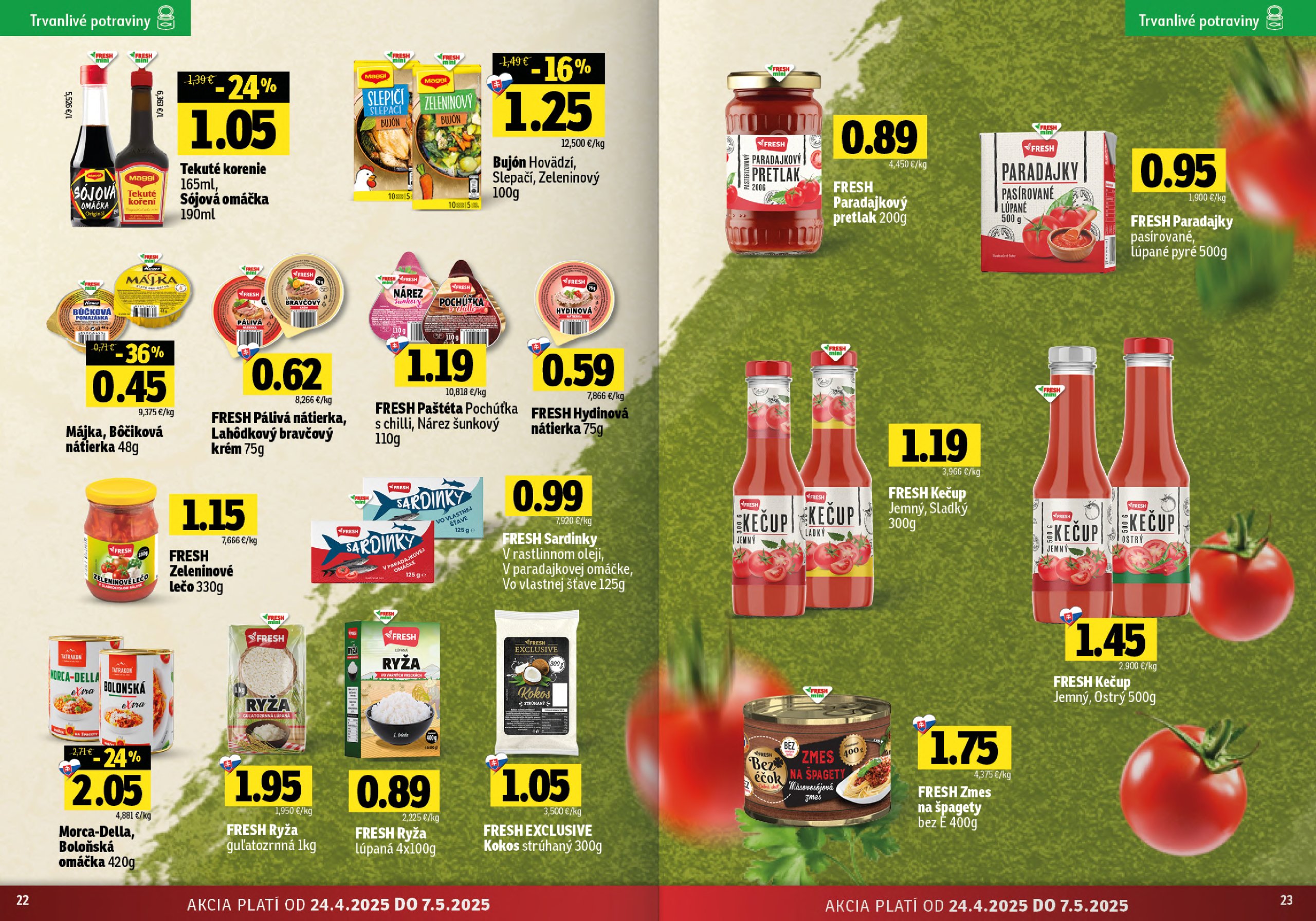 fresh - Fresh - Stredné a západné Slovensko leták platný od 24.04. - 07.05. - page: 12