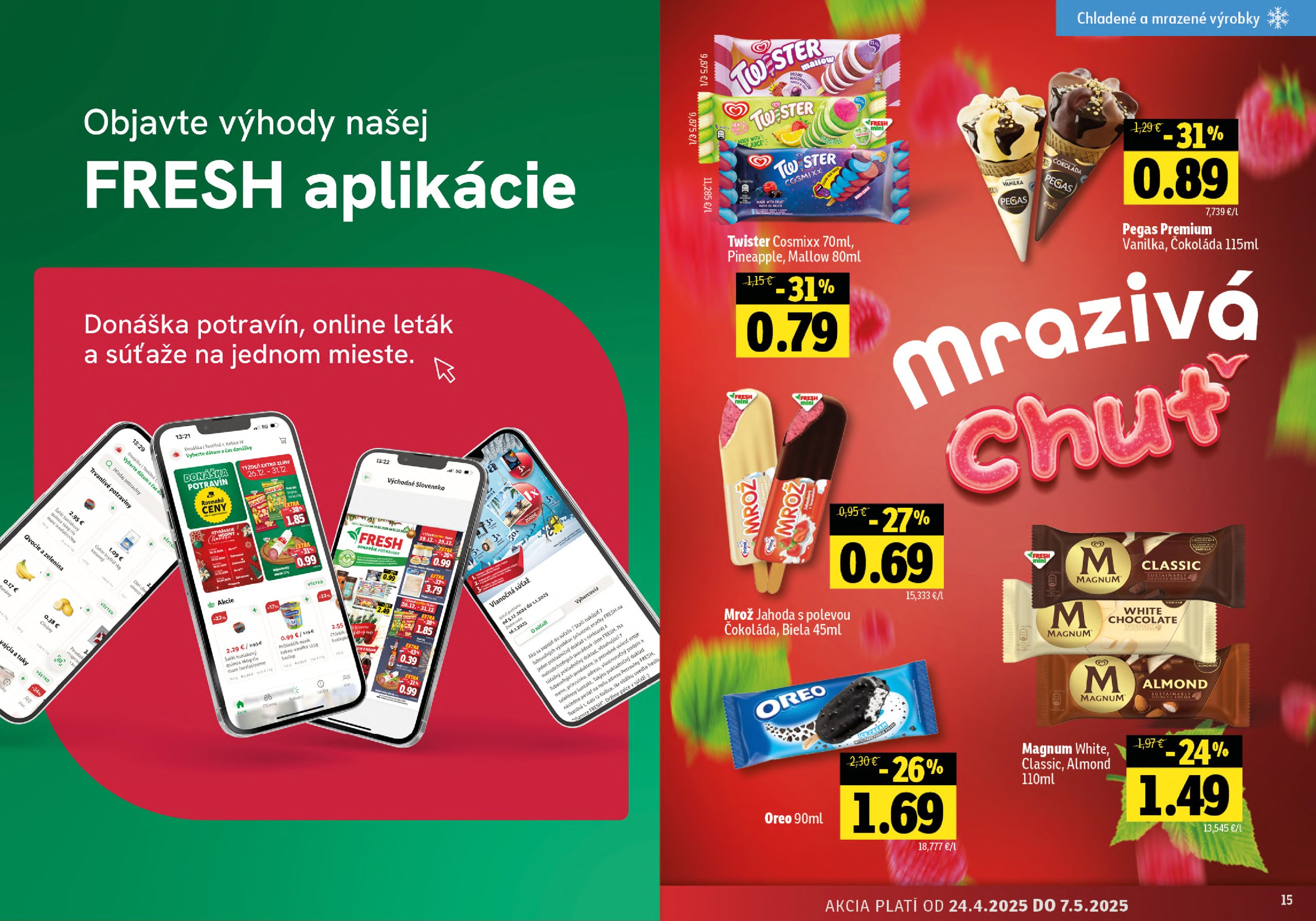 fresh - Fresh - Stredné a západné Slovensko leták platný od 24.04. - 07.05. - page: 8