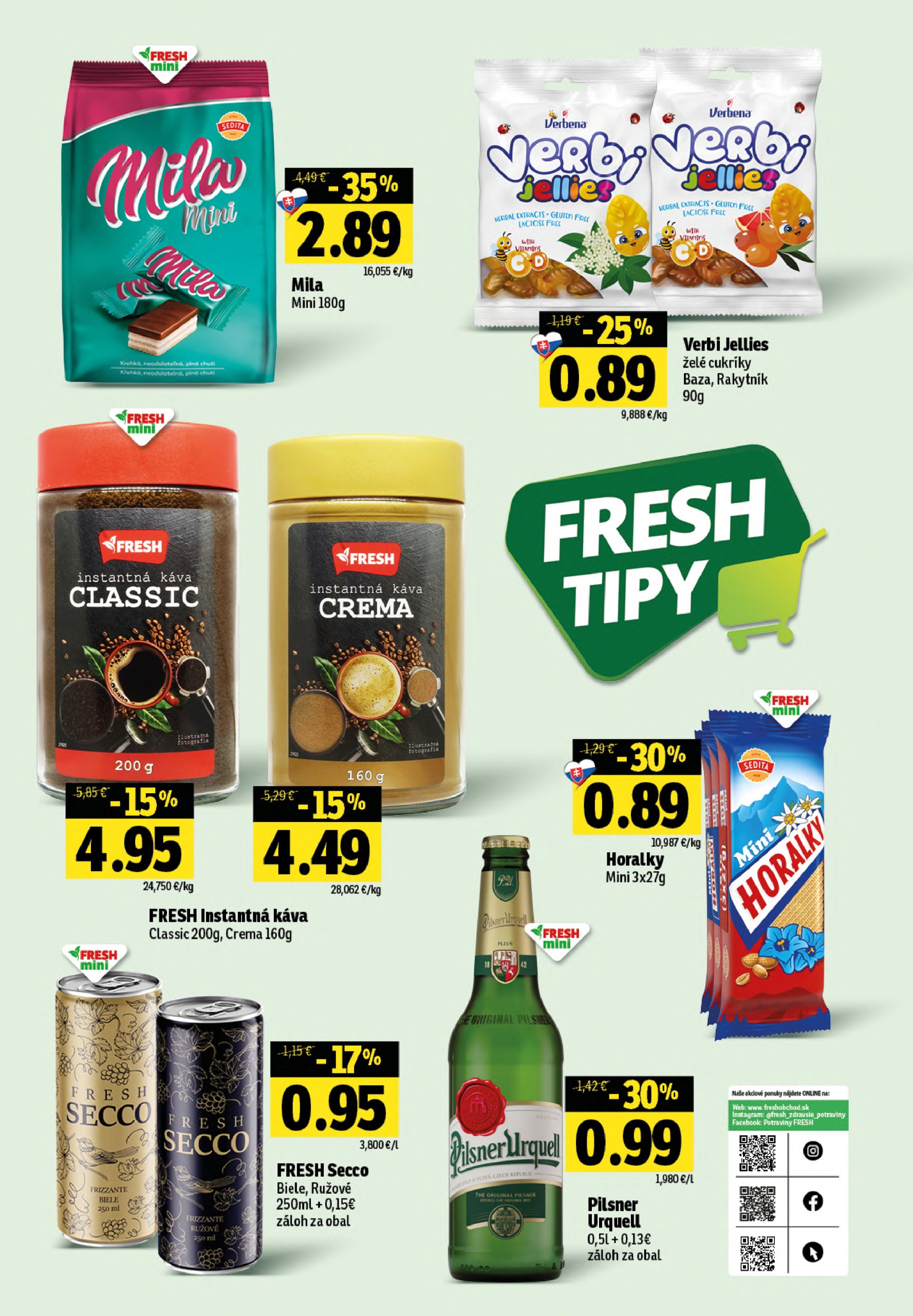 fresh - Fresh - Stredné a západné Slovensko leták platný od 24.04. - 07.05. - page: 22