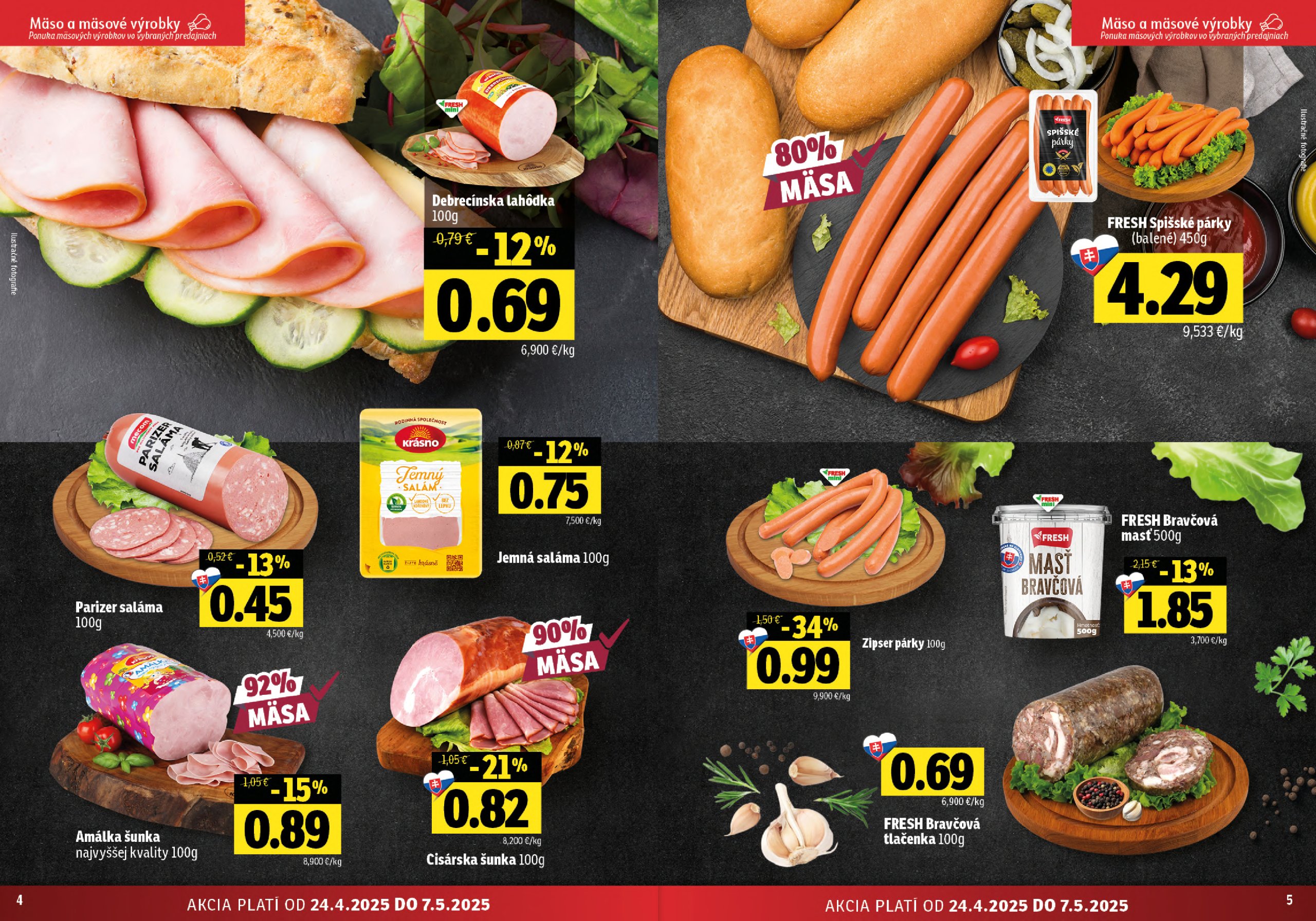 fresh - Fresh - Stredné a západné Slovensko leták platný od 24.04. - 07.05. - page: 3