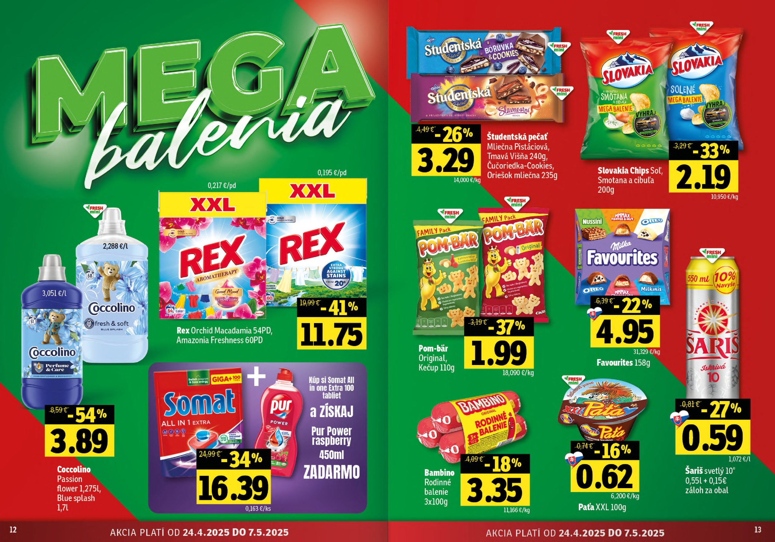 fresh - Fresh - Stredné a západné Slovensko leták platný od 24.04. - 07.05. - page: 7