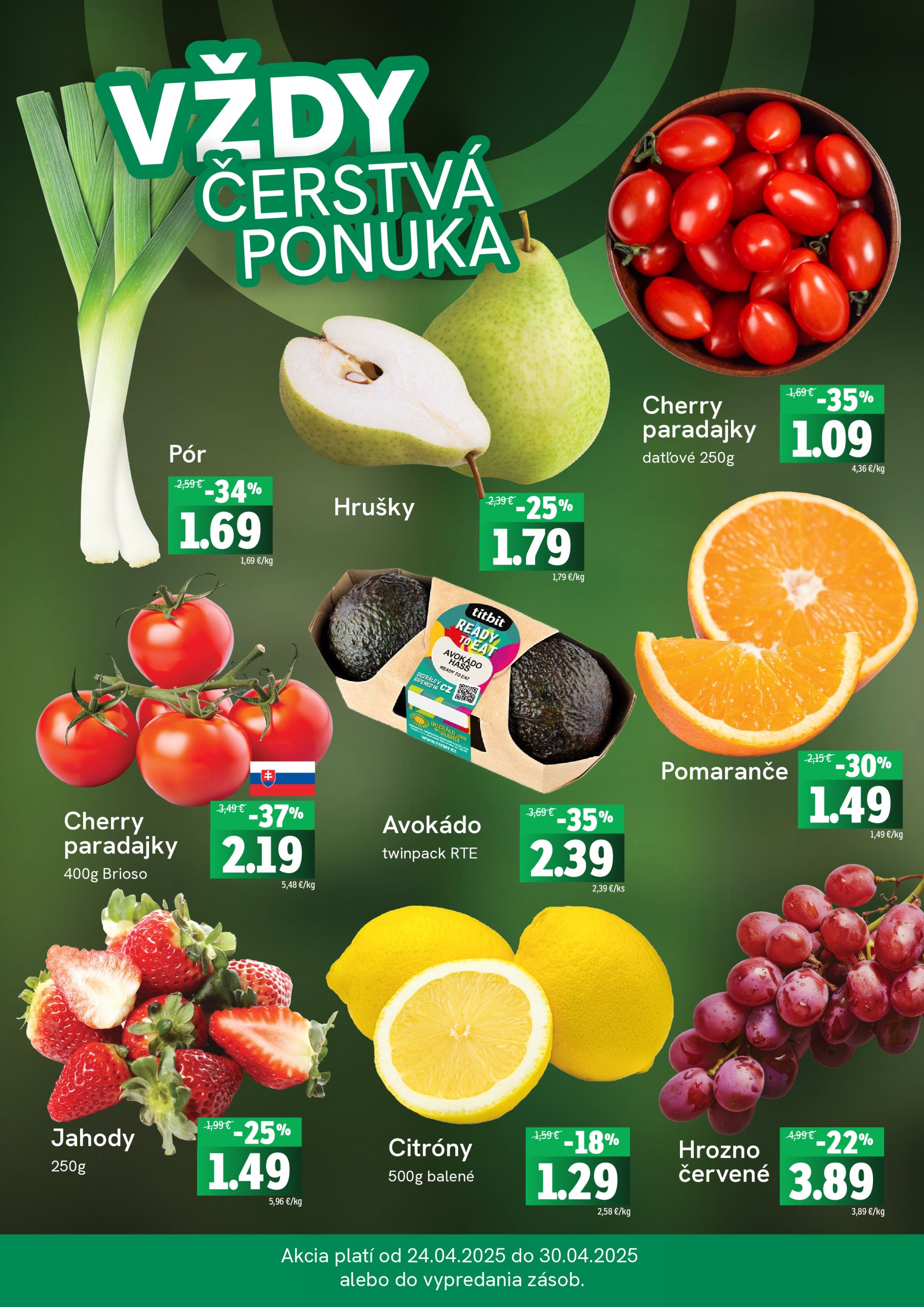 fresh - Fresh Plus leták platný od 24.04. - 30.04. - page: 3