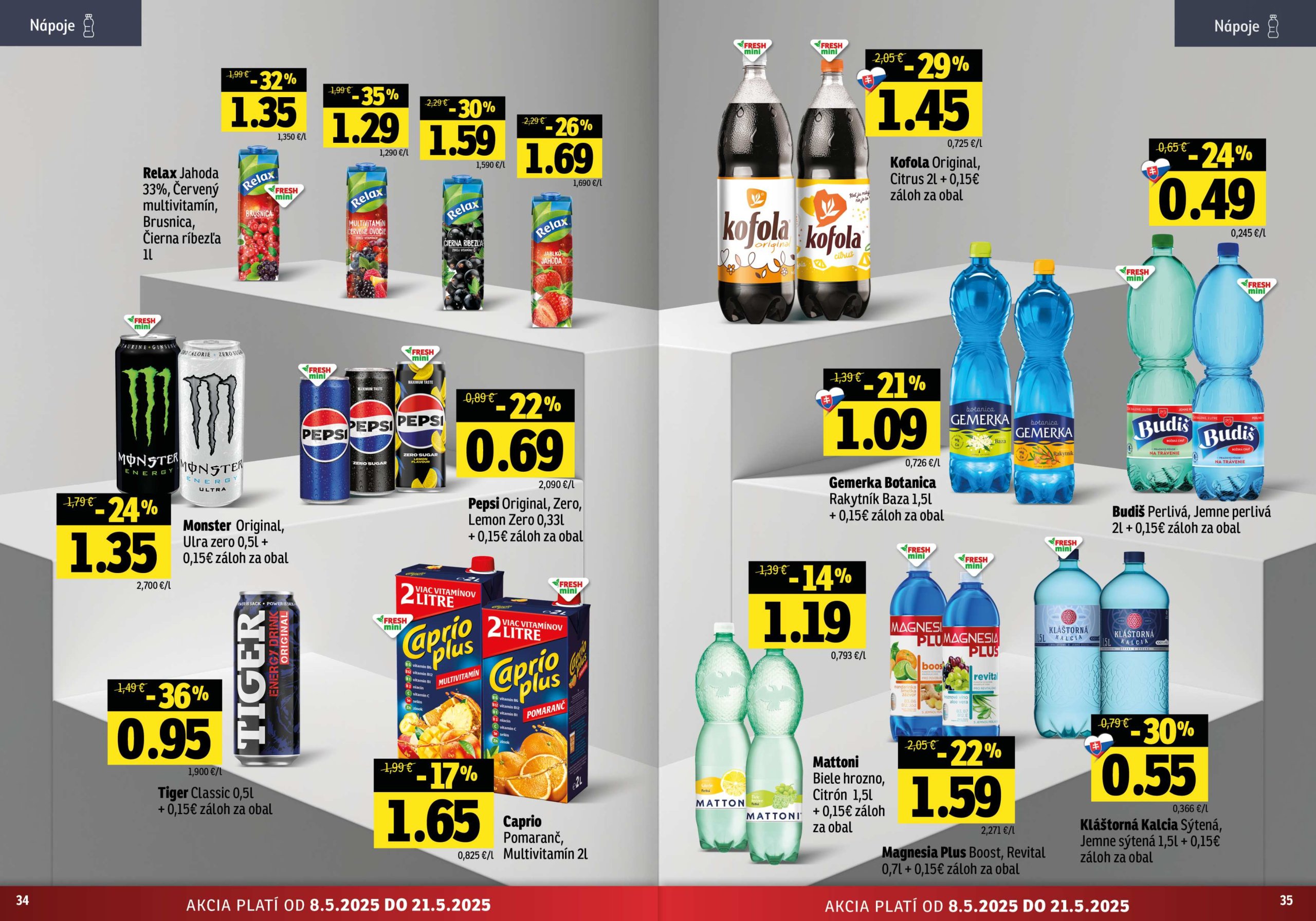 fresh - Fresh - Stredné a západné Slovensko leták platný od 08.05. - 21.05. - page: 18