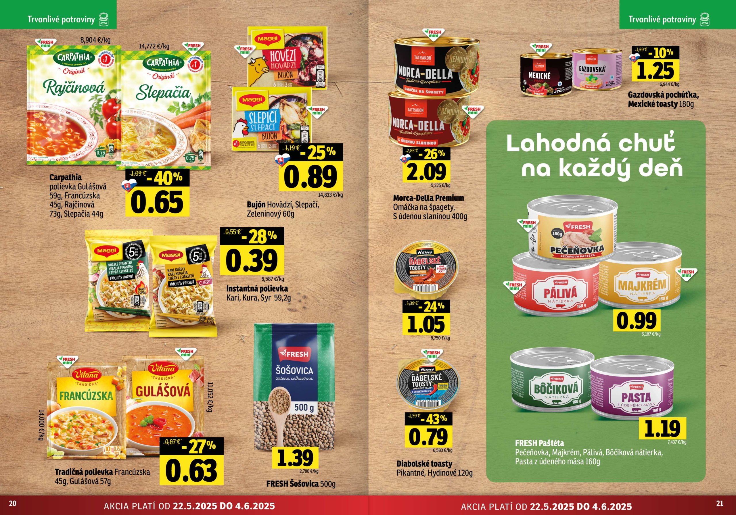 fresh - Fresh - Stredné a západné Slovensko leták platný od 22.05. - 04.06. - page: 11