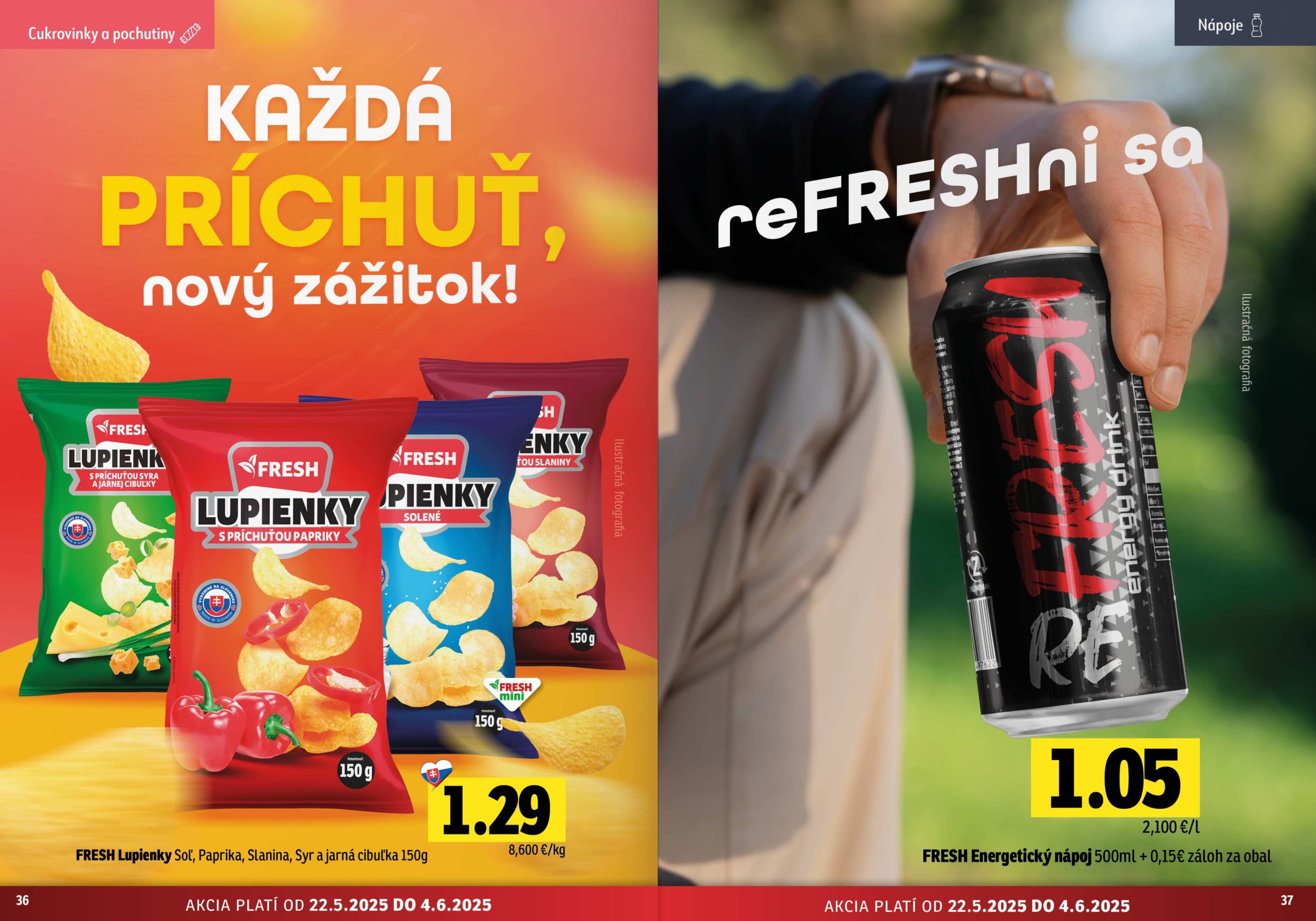 fresh - Fresh - Stredné a západné Slovensko leták platný od 22.05. - 04.06. - page: 19