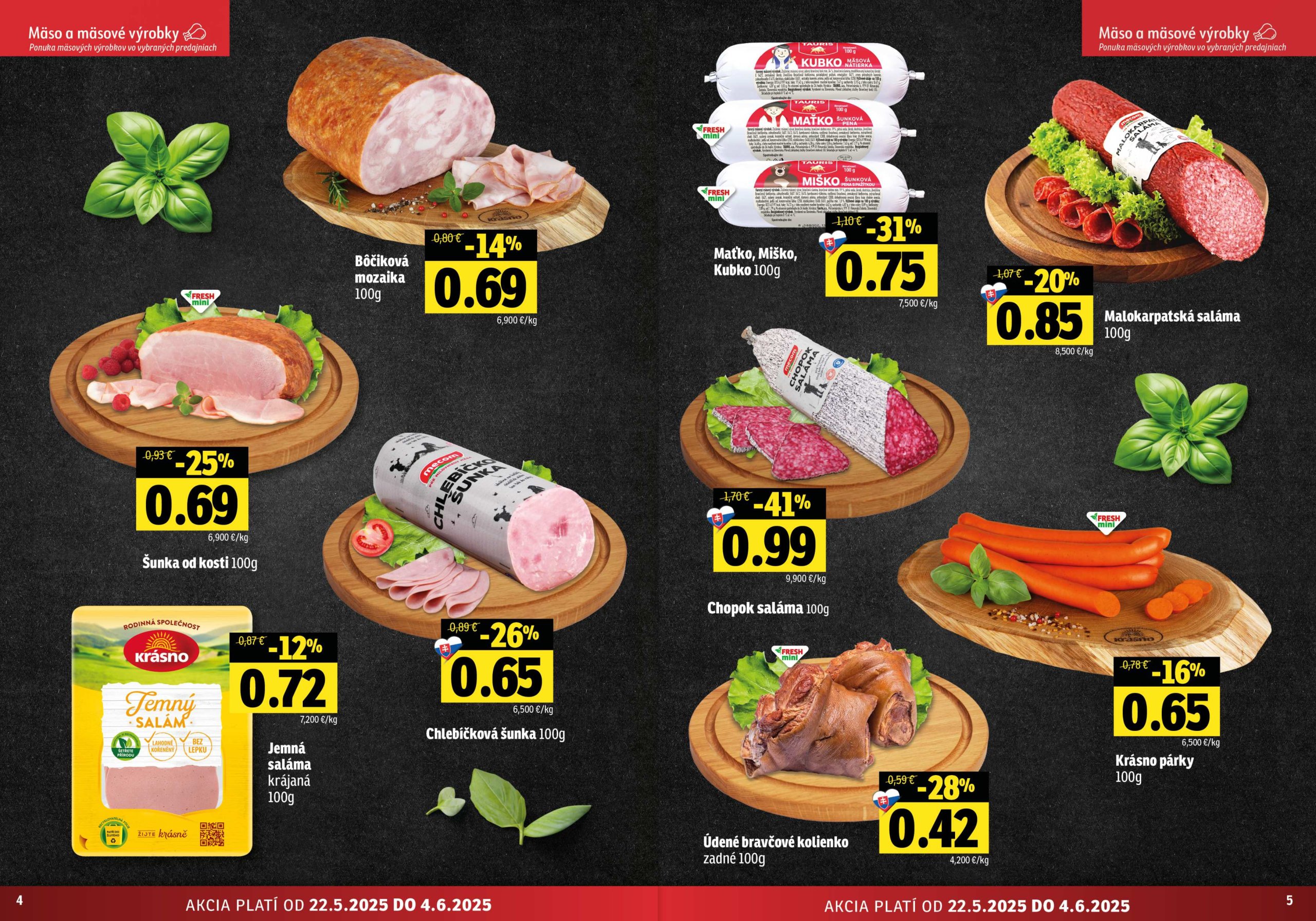 fresh - Fresh - Stredné a západné Slovensko leták platný od 22.05. - 04.06. - page: 3