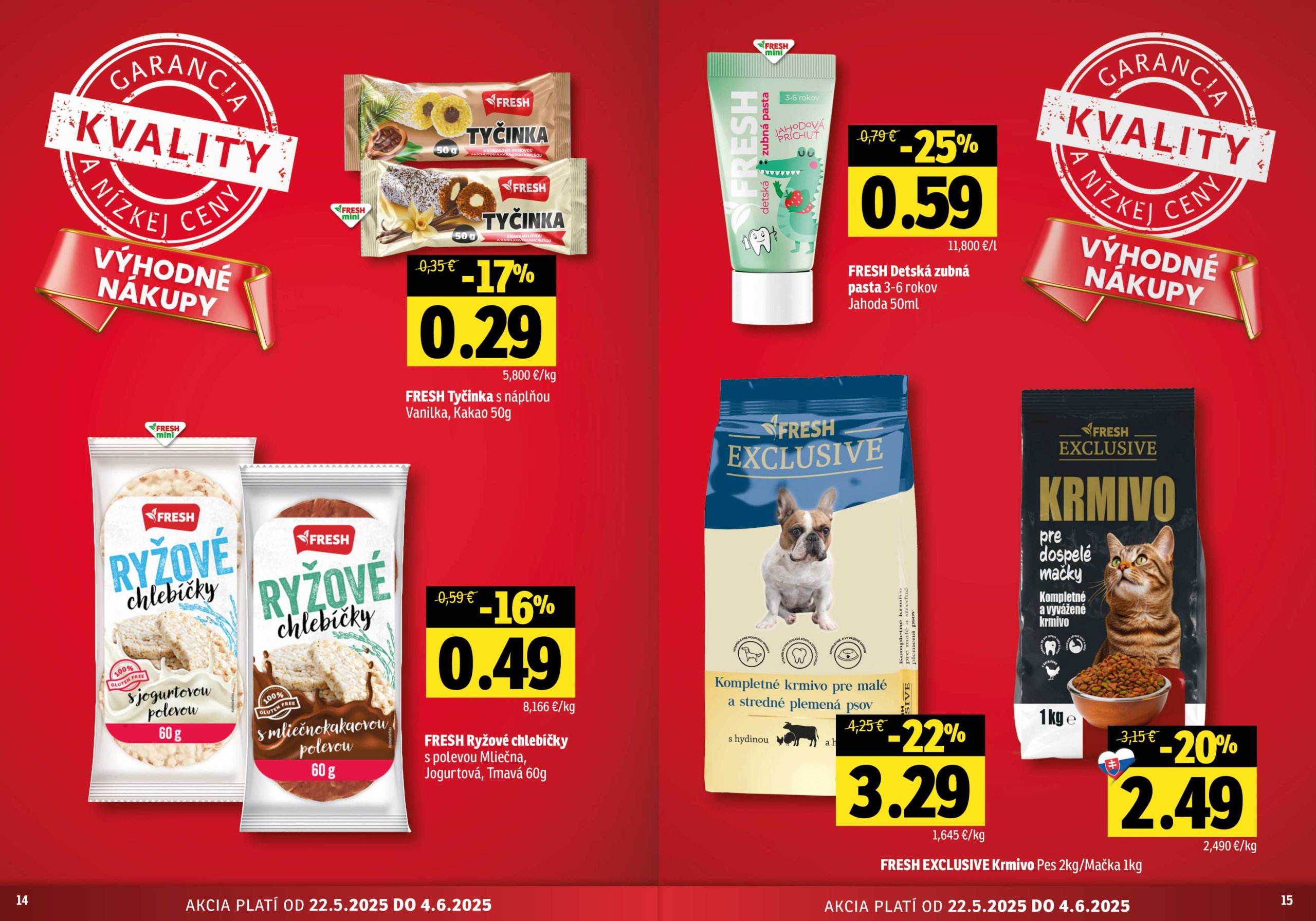 fresh - Fresh - Východné Slovensko leták platný od 22.05. - 04.06. - page: 8