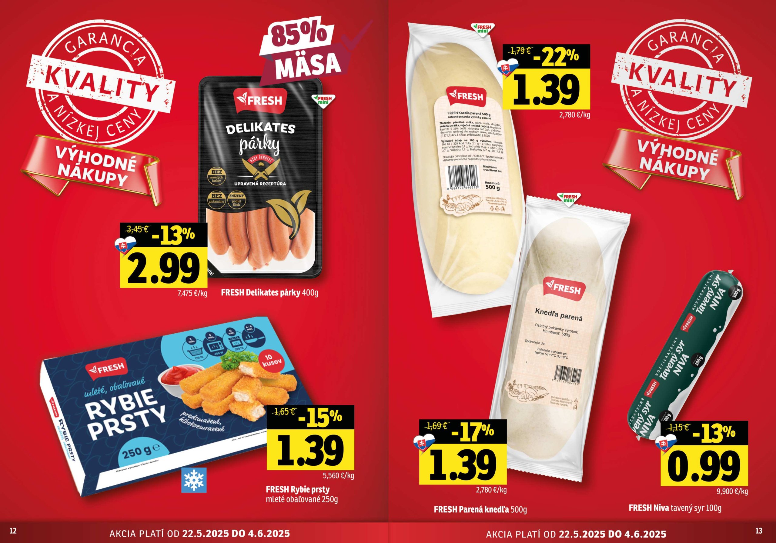 fresh - Fresh - Východné Slovensko leták platný od 22.05. - 04.06. - page: 7