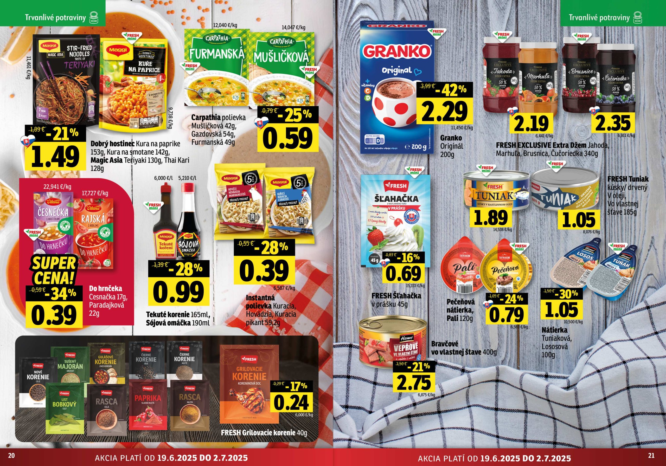fresh - Leták Fresh - Východné Slovensko platný od 19.06. do 02.07. - page: 11