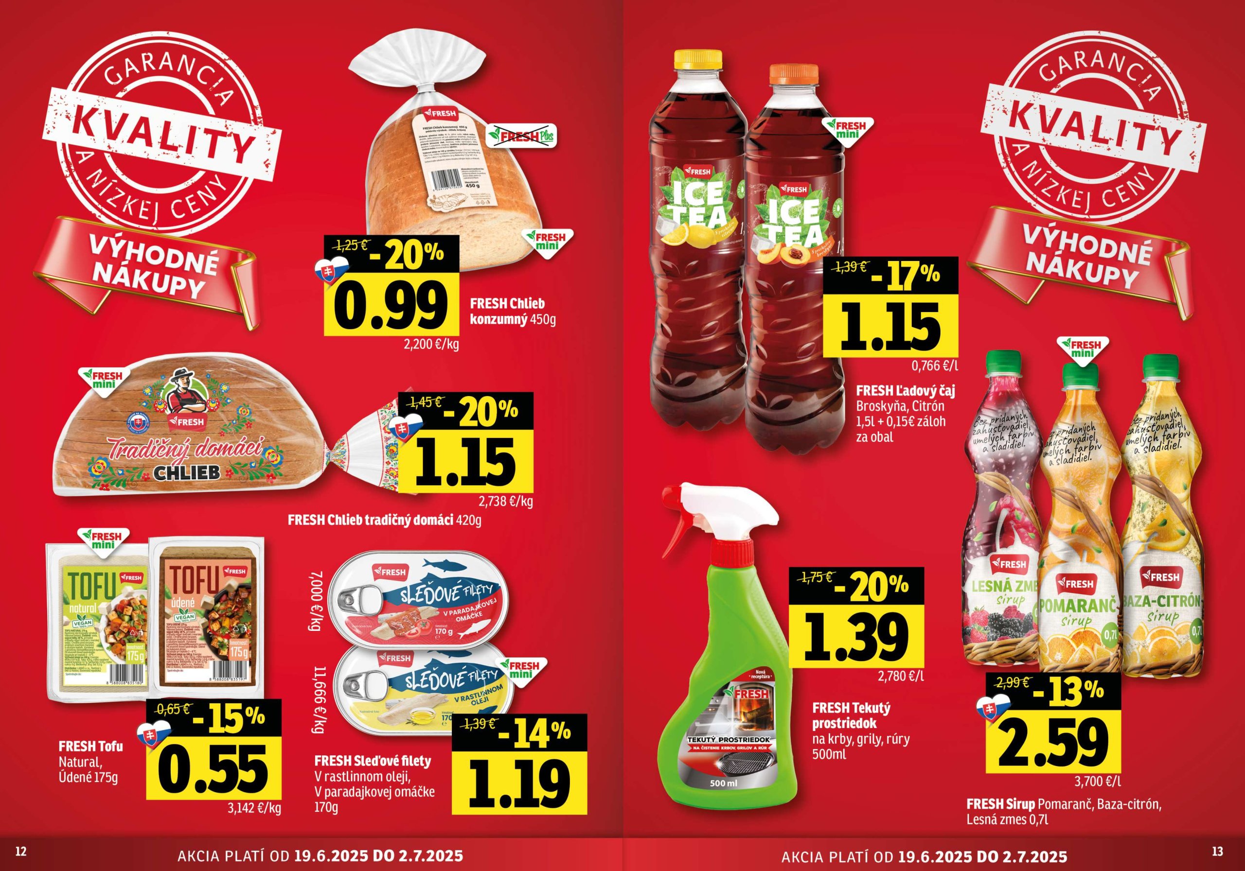 fresh - Leták Fresh - Východné Slovensko platný od 19.06. do 02.07. - page: 7