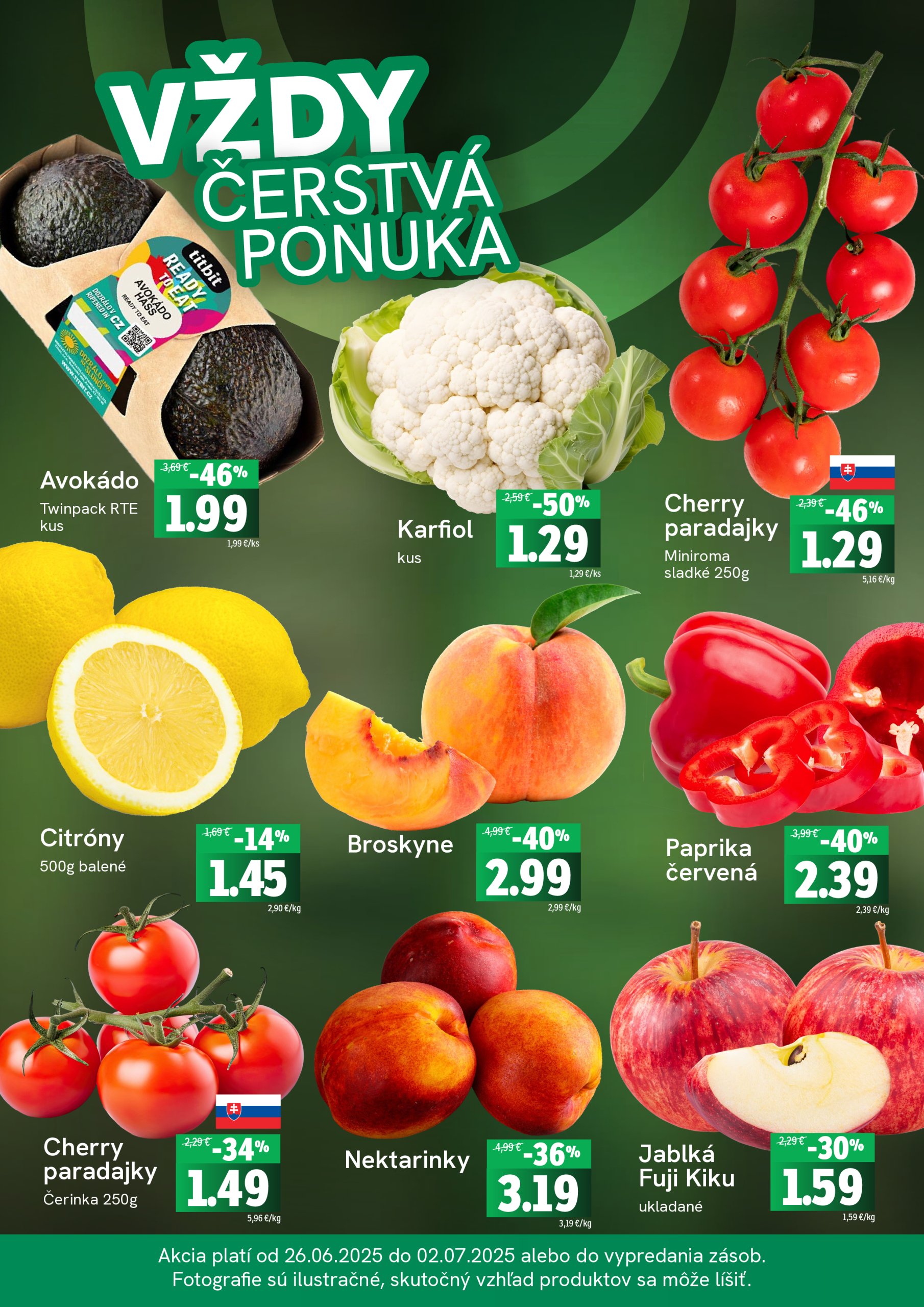 fresh - Leták Fresh - Týždenná akcia platný od 26.06. do 02.07. - page: 3