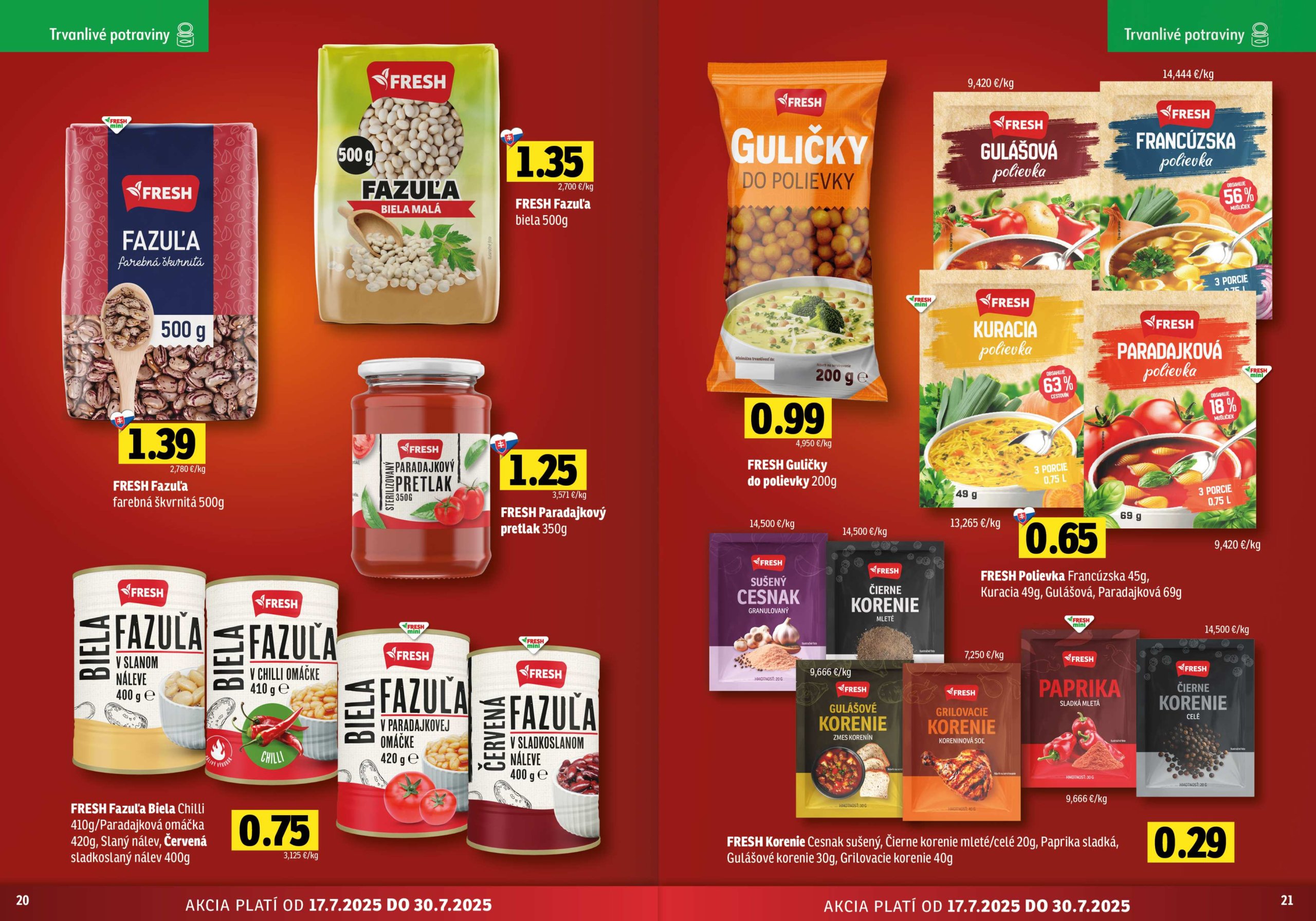 fresh - Leták Fresh - Stredné a západné Slovensko platný od 17.07. do 30.07. - page: 11