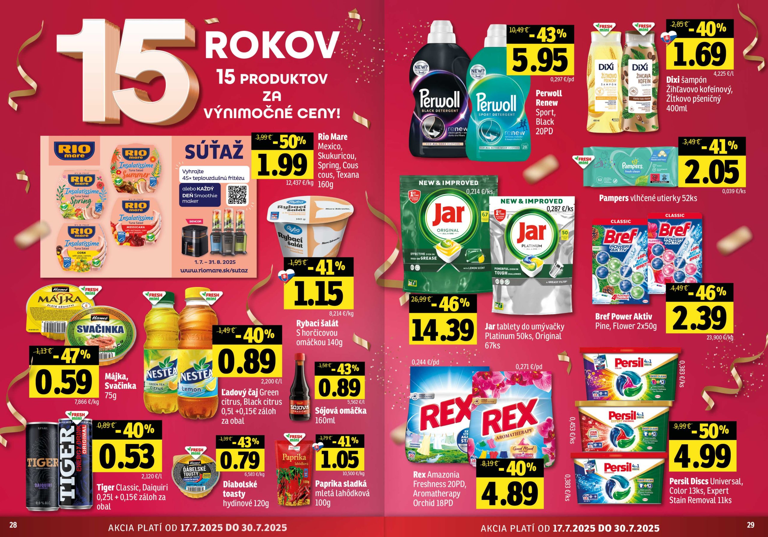 fresh - Leták Fresh - Stredné a západné Slovensko platný od 17.07. do 30.07. - page: 15