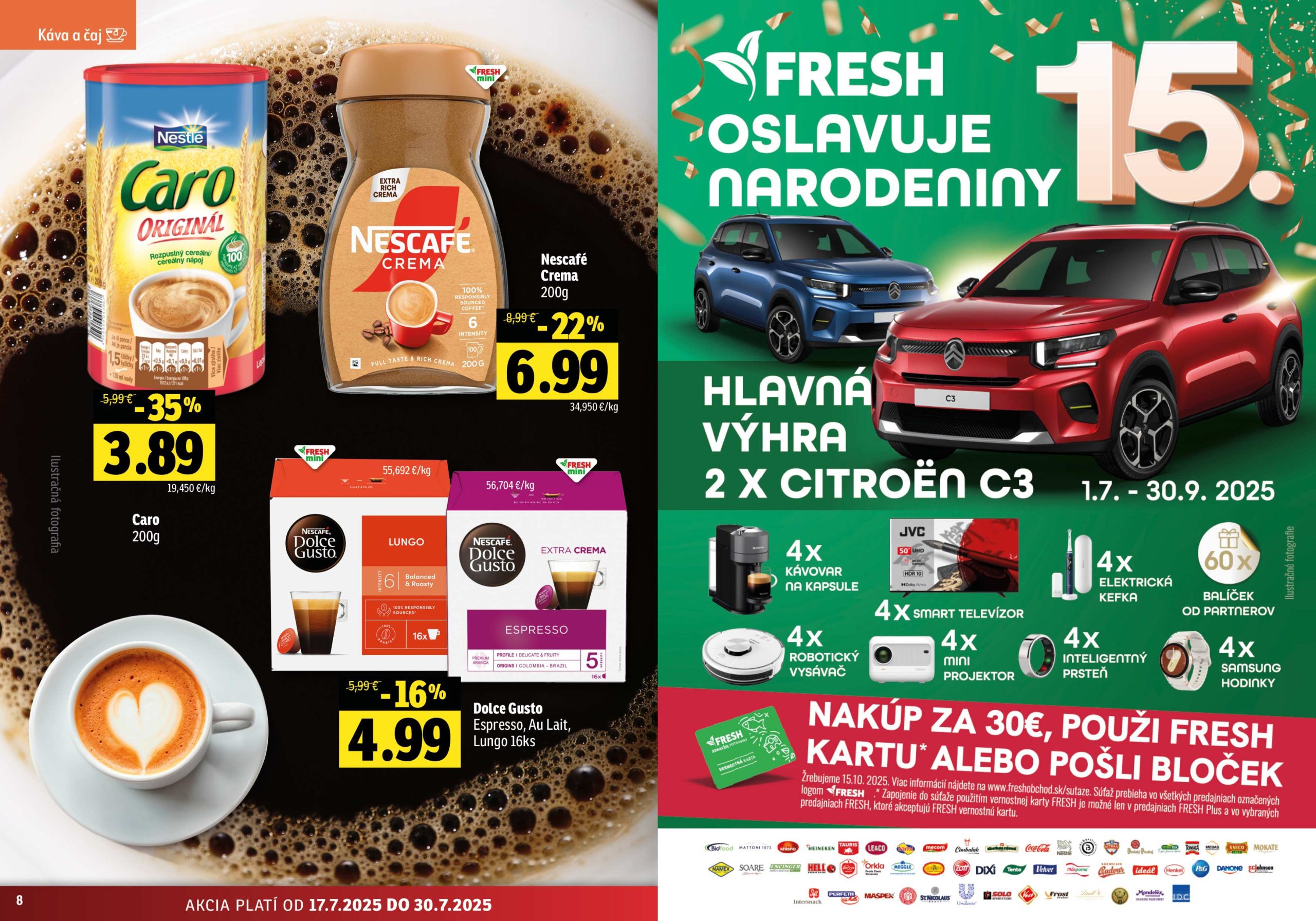 fresh - Leták Fresh - Stredné a západné Slovensko platný od 17.07. do 30.07. - page: 5
