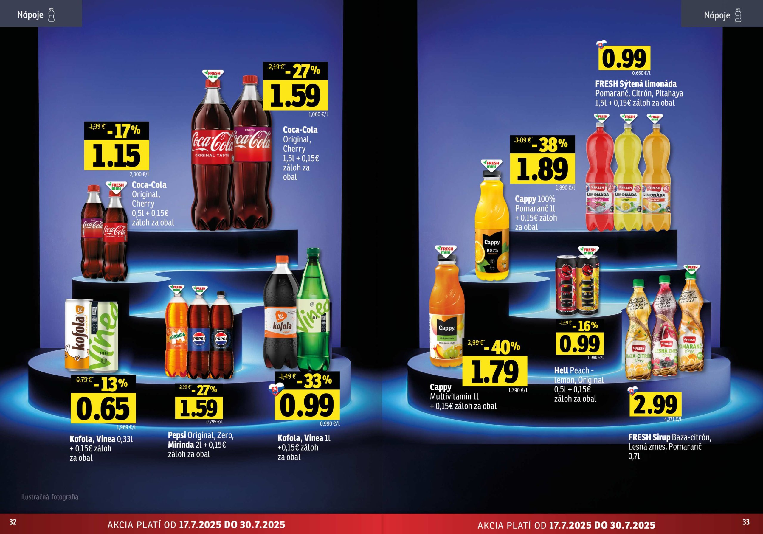 fresh - Leták Fresh - Stredné a západné Slovensko platný od 17.07. do 30.07. - page: 17