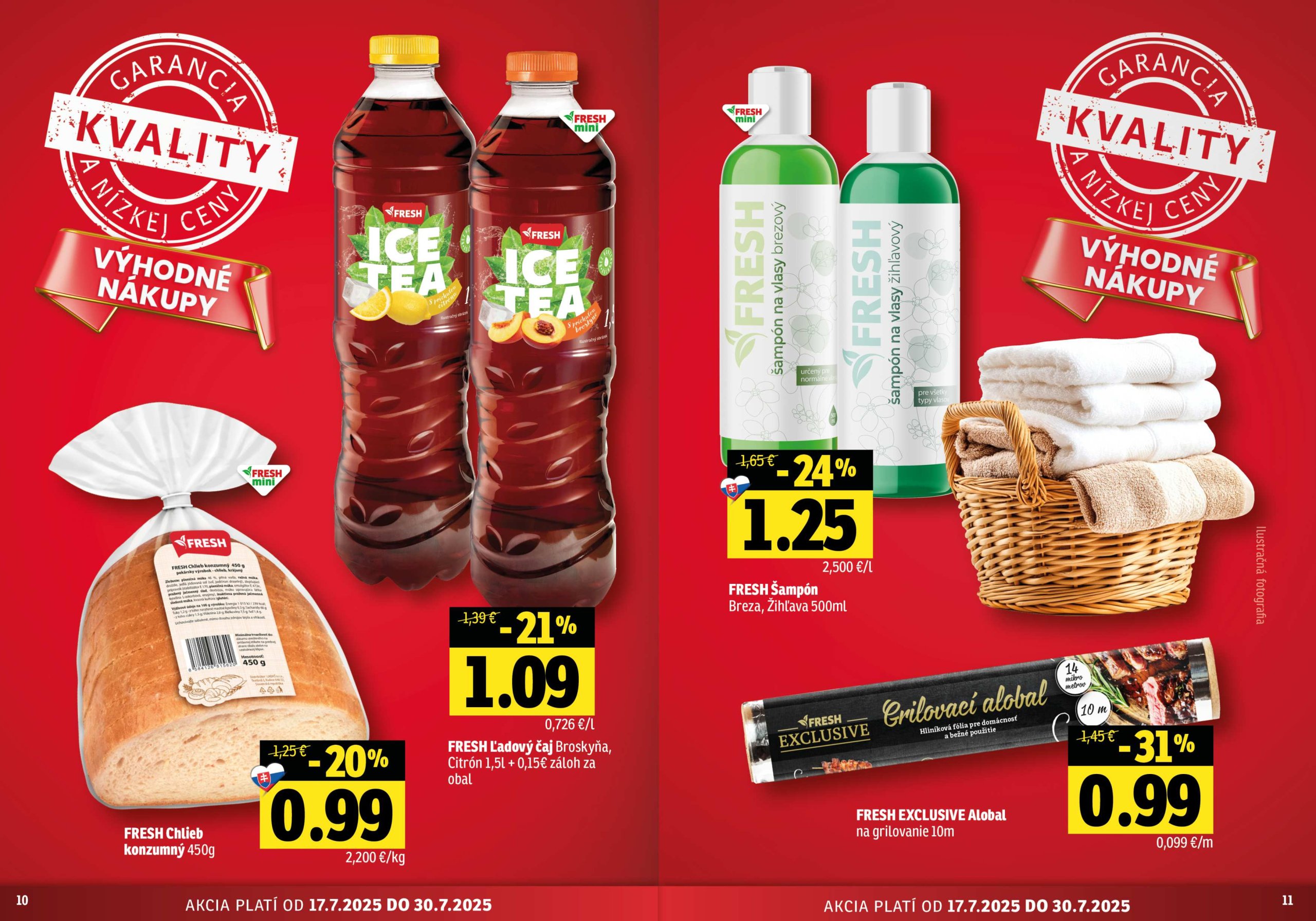 fresh - Leták Fresh - Stredné a západné Slovensko platný od 17.07. do 30.07. - page: 6