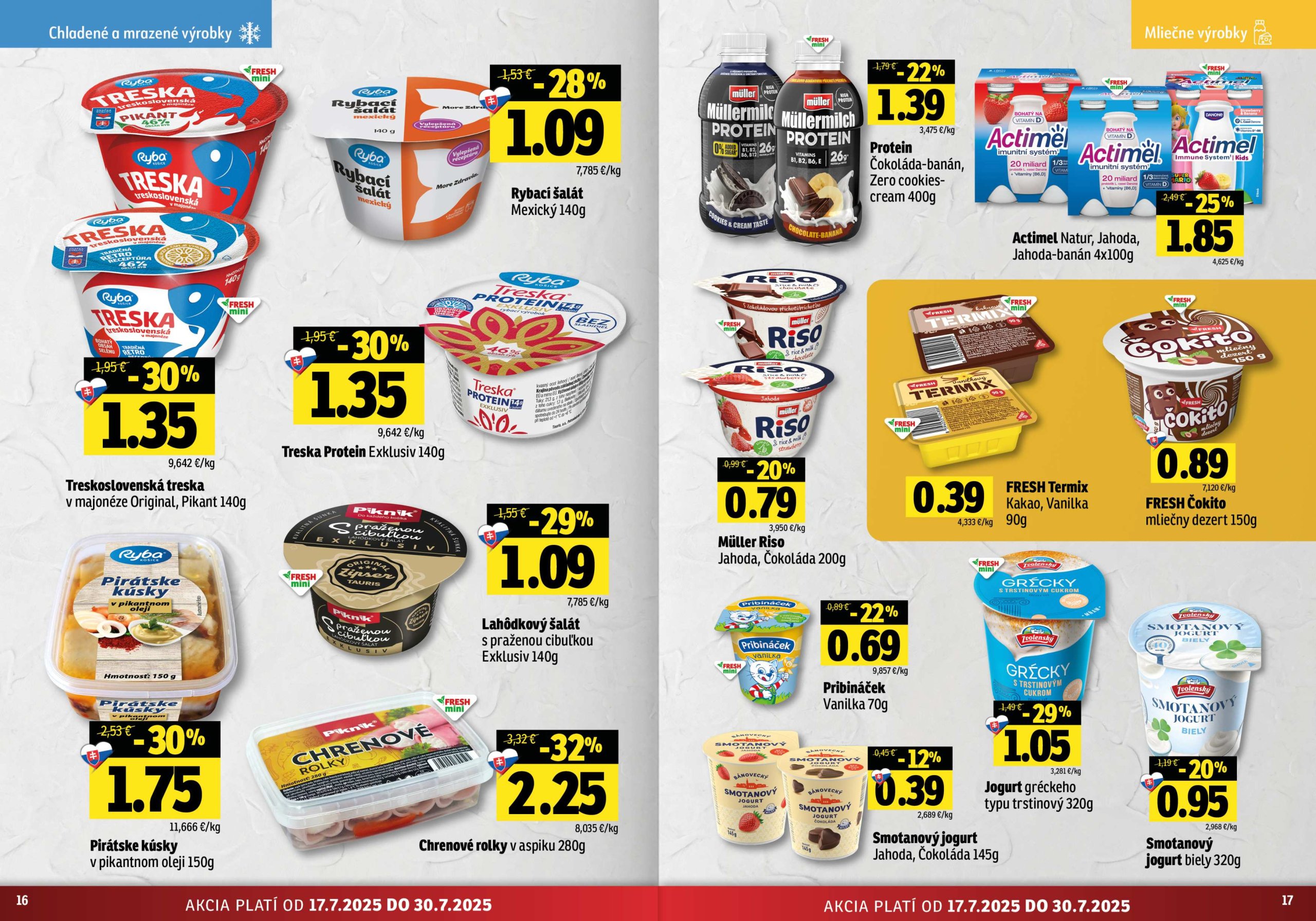 fresh - Leták Fresh - Stredné a západné Slovensko platný od 17.07. do 30.07. - page: 9