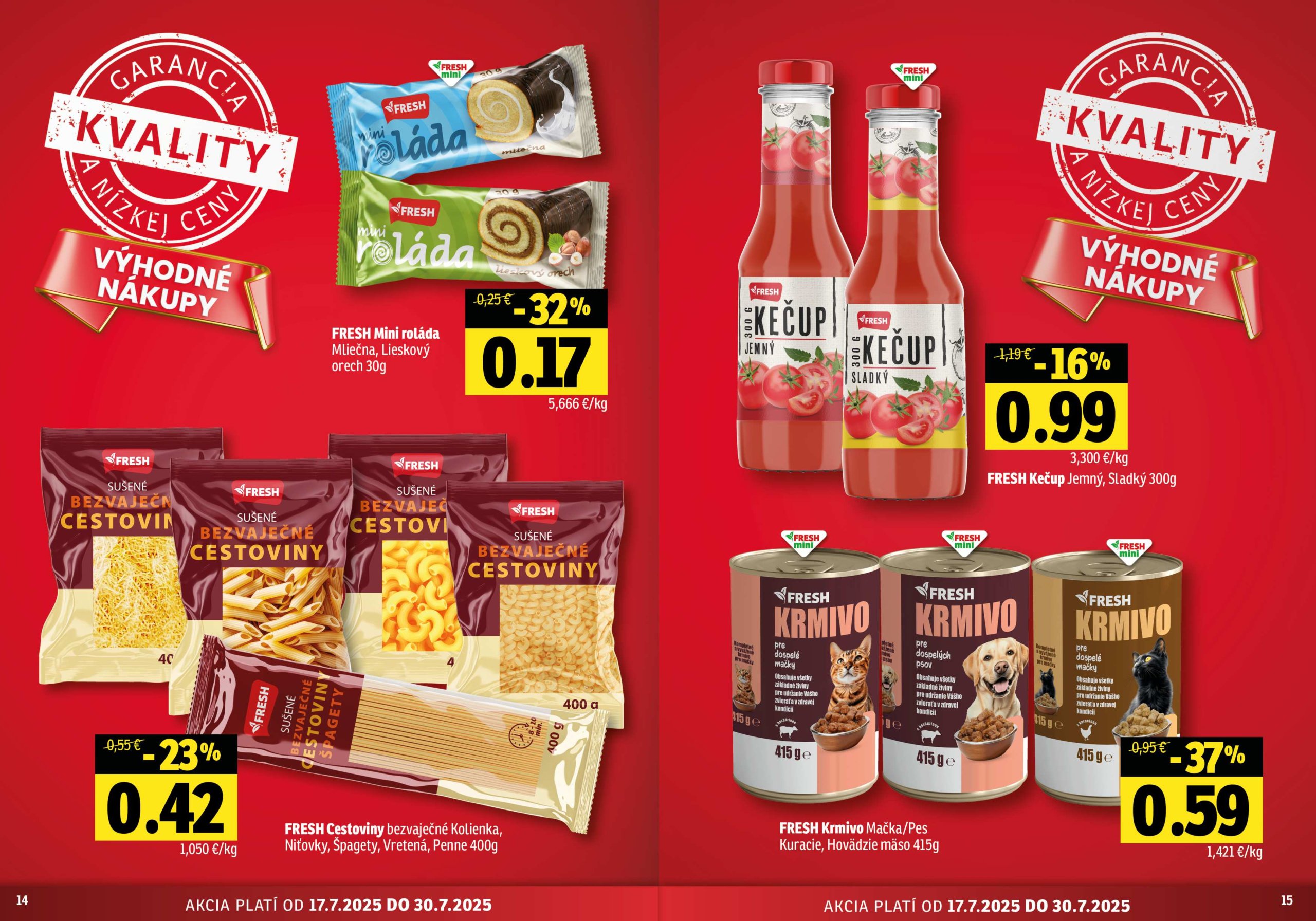 fresh - Leták Fresh - Východné Slovensko platný od 17.07. do 30.07. - page: 8