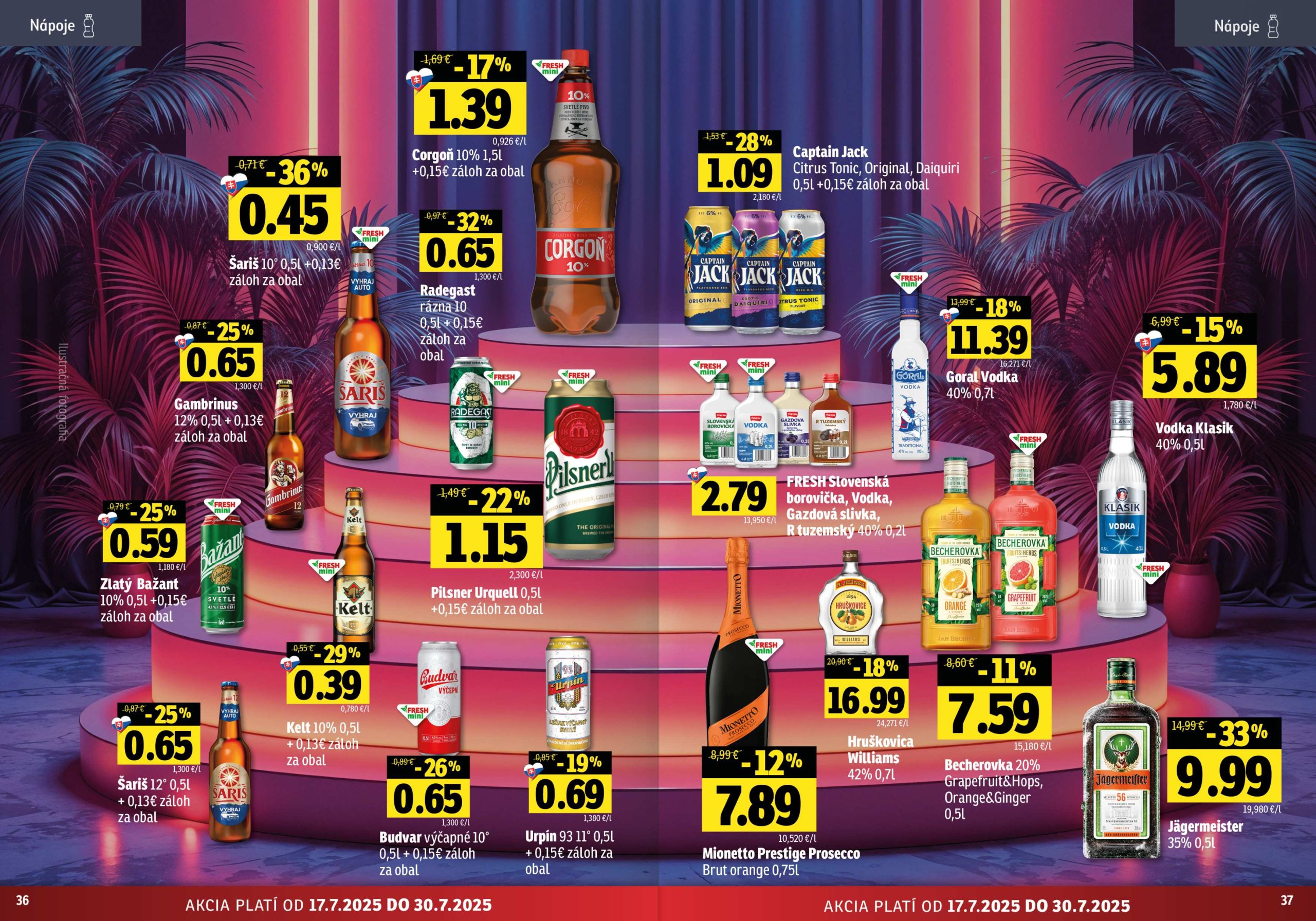 fresh - Leták Fresh - Východné Slovensko platný od 17.07. do 30.07. - page: 19