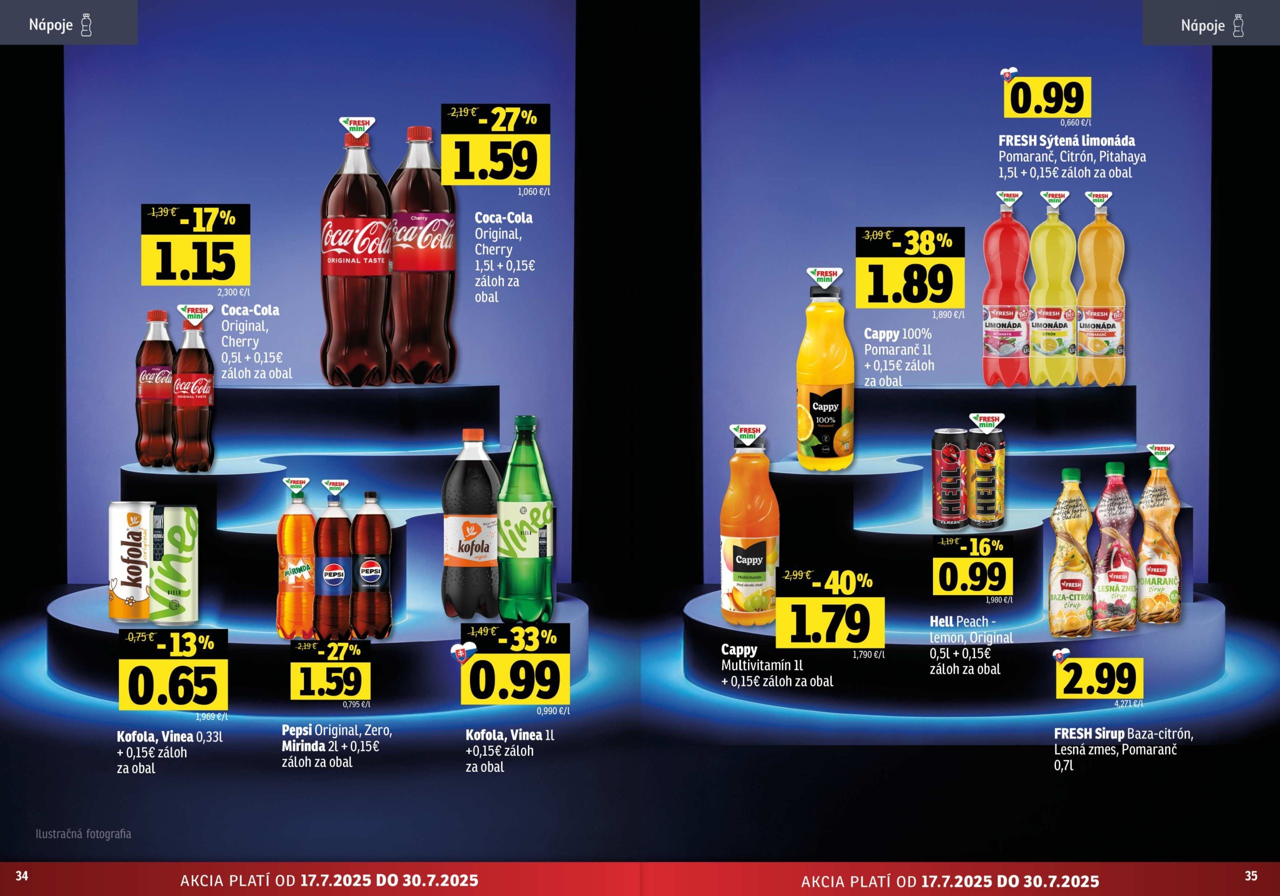 fresh - Leták Fresh - Východné Slovensko platný od 17.07. do 30.07. - page: 18