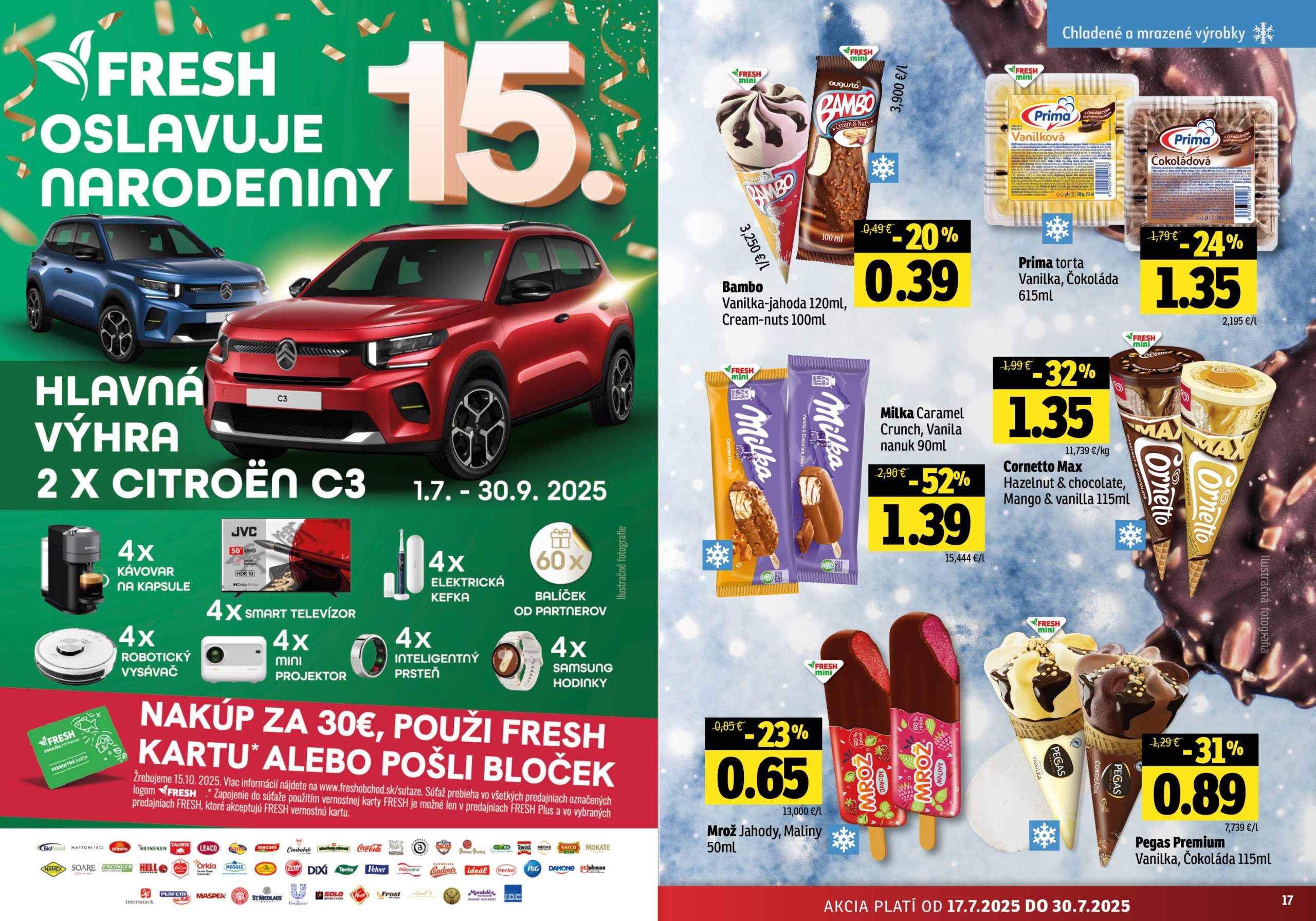 fresh - Leták Fresh - Východné Slovensko platný od 17.07. do 30.07. - page: 9