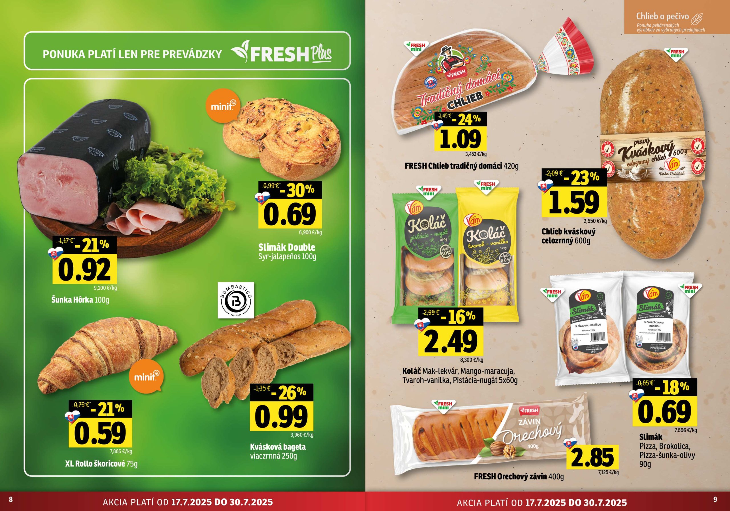 fresh - Leták Fresh - Východné Slovensko platný od 17.07. do 30.07. - page: 5