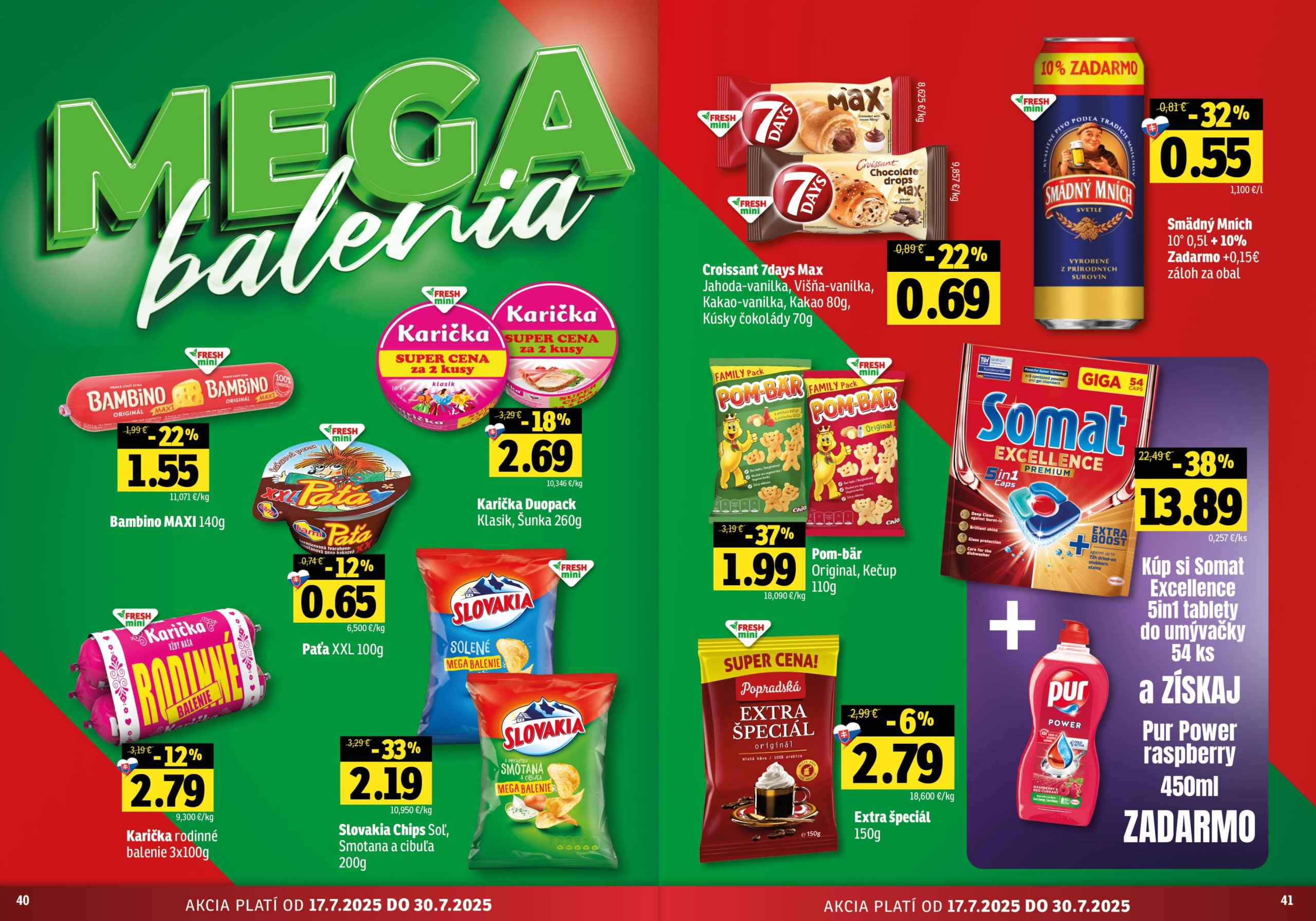 fresh - Leták Fresh - Východné Slovensko platný od 17.07. do 30.07. - page: 21