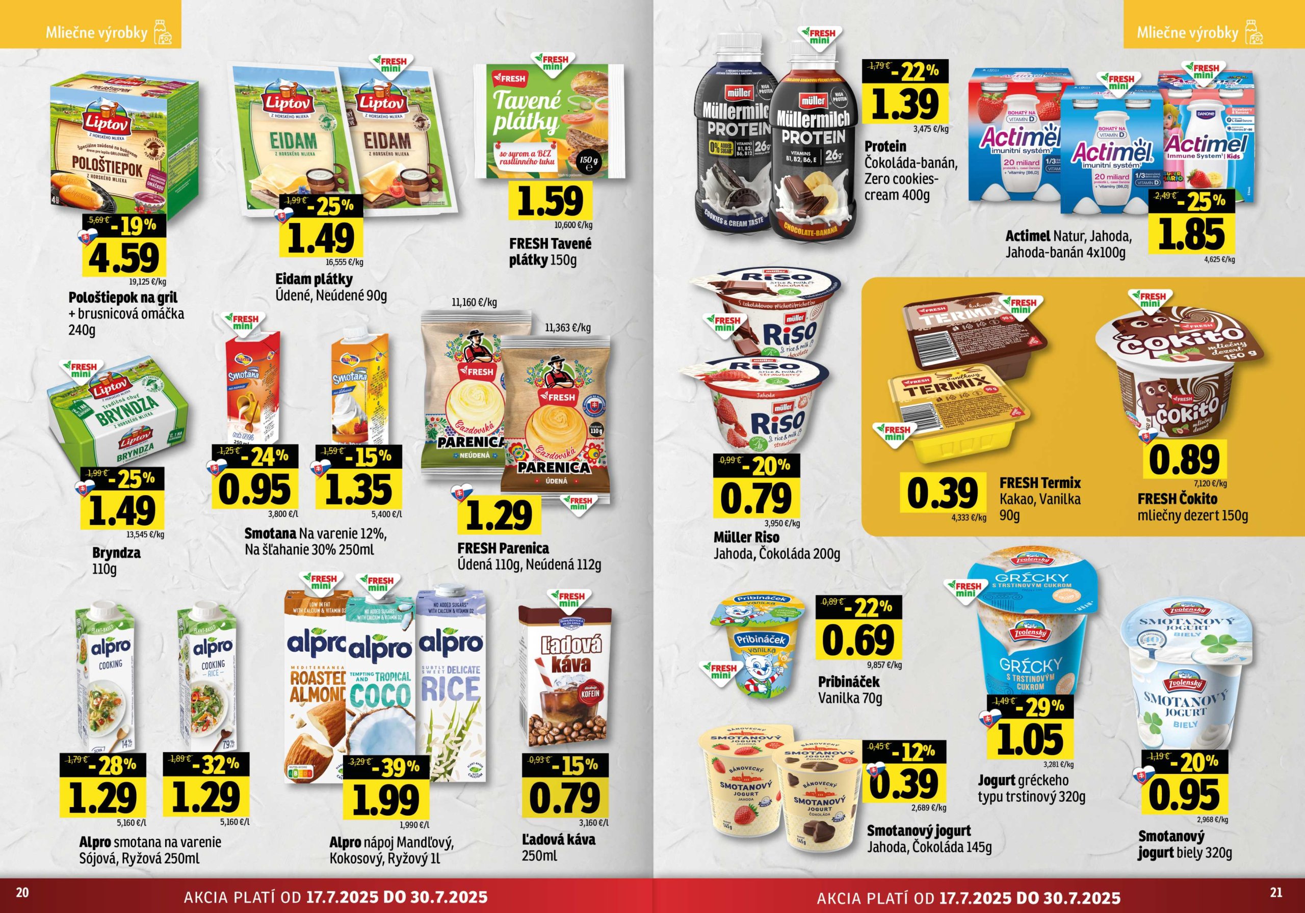 fresh - Leták Fresh - Východné Slovensko platný od 17.07. do 30.07. - page: 11