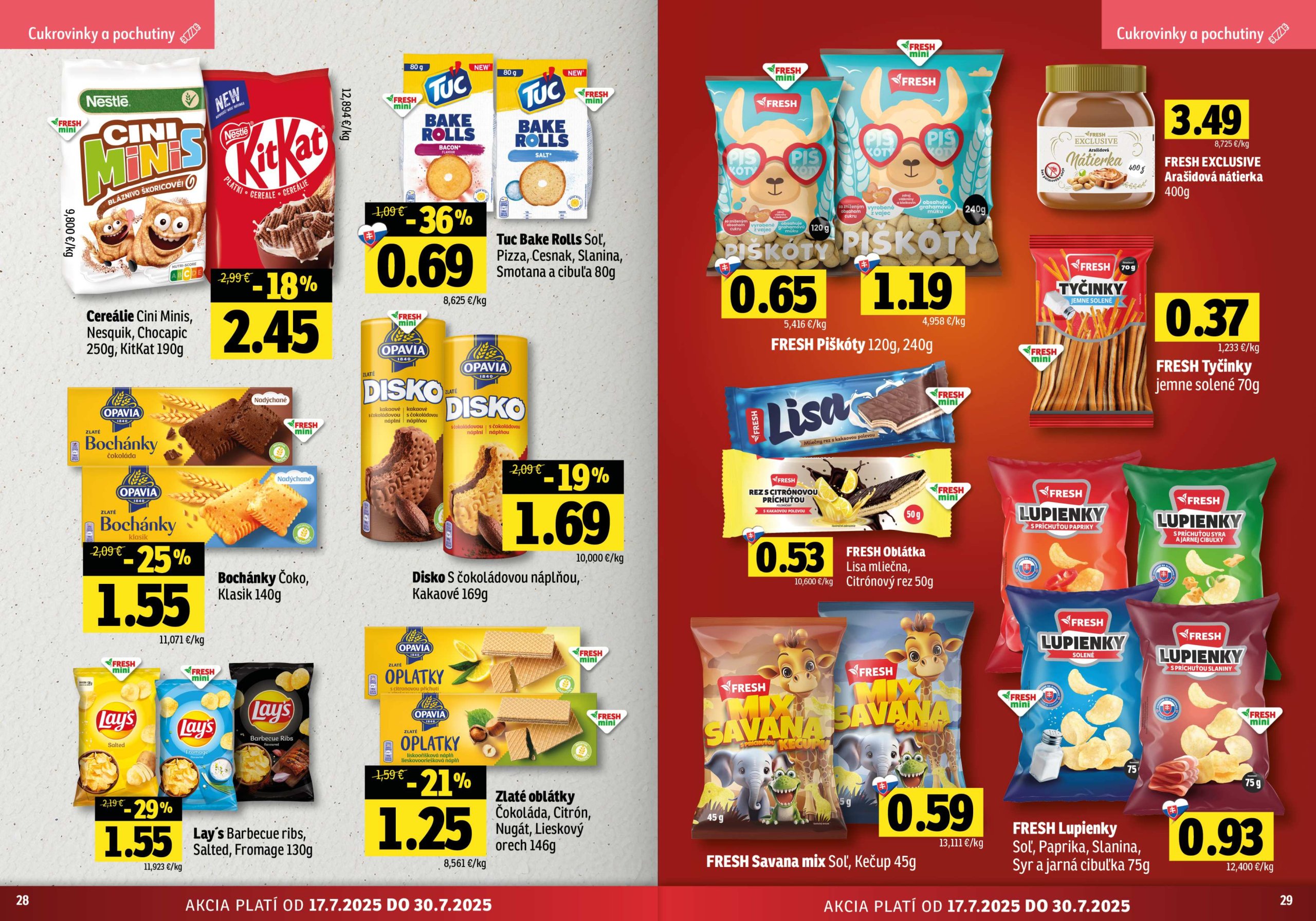 fresh - Leták Fresh - Východné Slovensko platný od 17.07. do 30.07. - page: 15