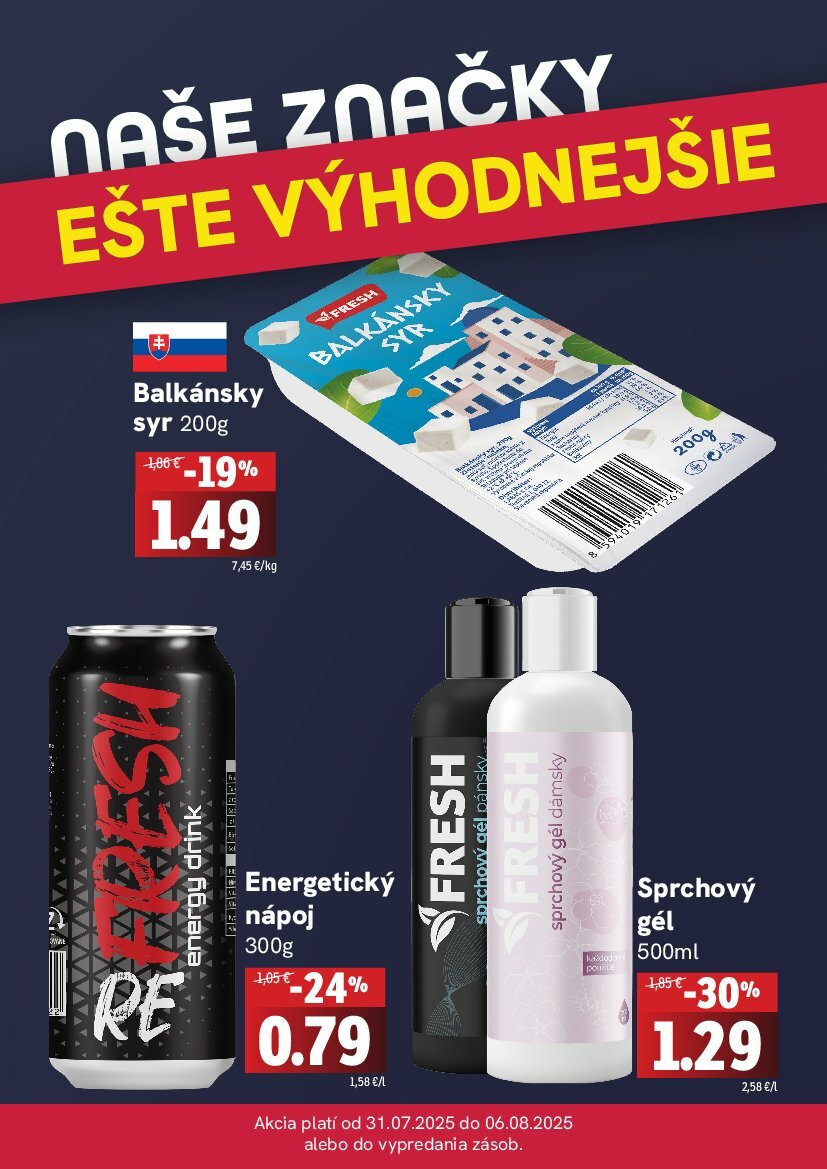 fresh - Leták Fresh Plus platný od 31.07. do 06.08. - page: 4