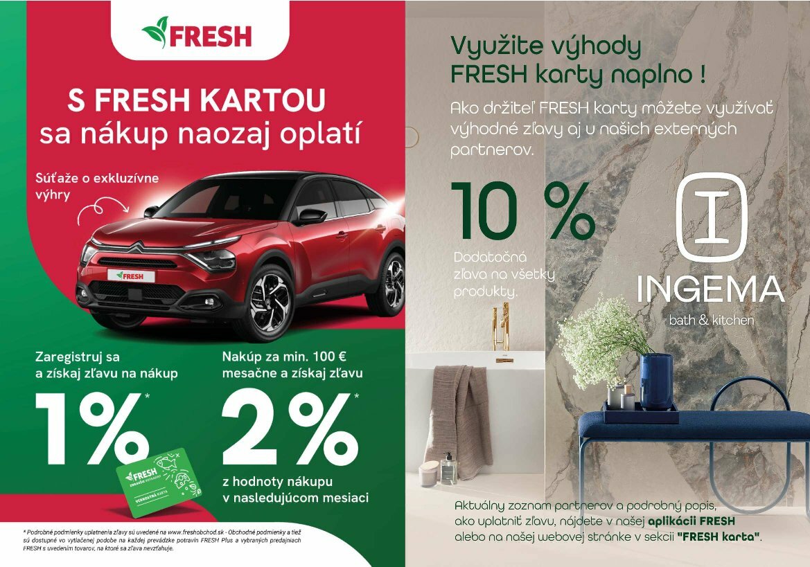 fresh - Leták Fresh - Stredné a západné Slovensko platný od 14.08. do 27.08. - page: 21