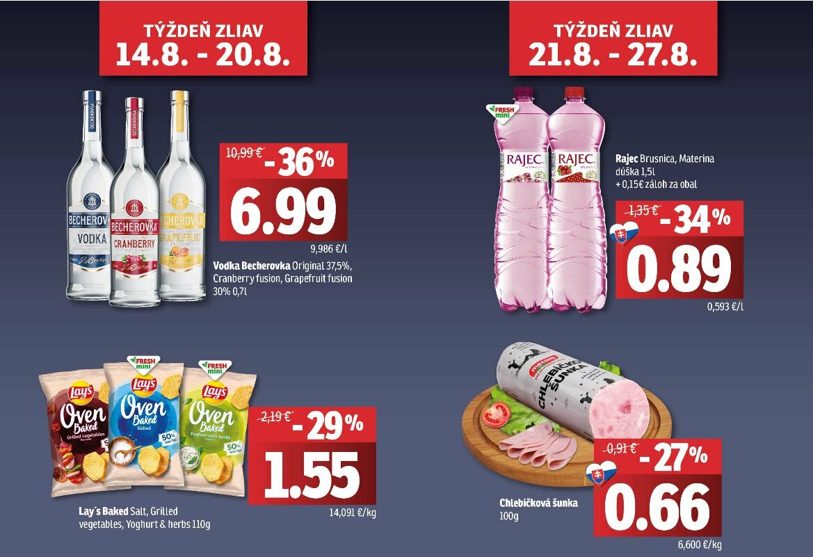 fresh - Leták Fresh - Stredné a západné Slovensko platný od 14.08. do 27.08. - page: 2