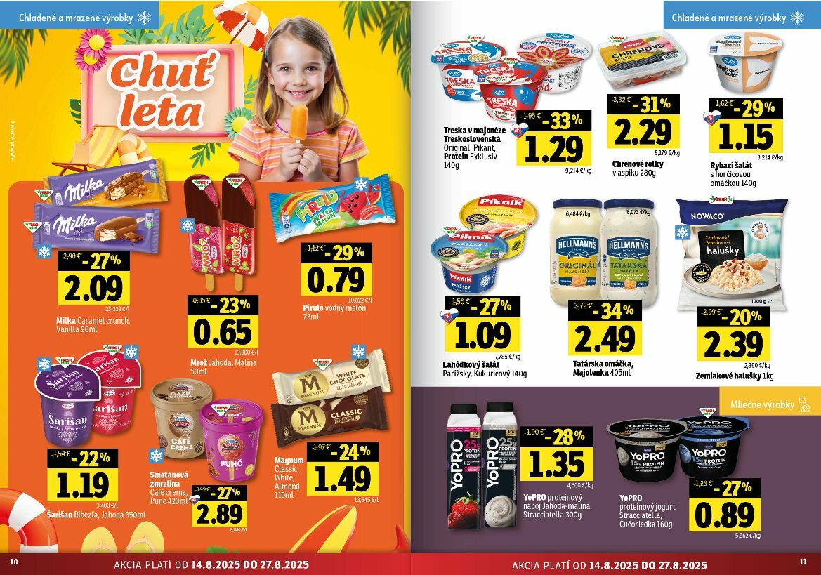fresh - Leták Fresh - Stredné a západné Slovensko platný od 14.08. do 27.08. - page: 6
