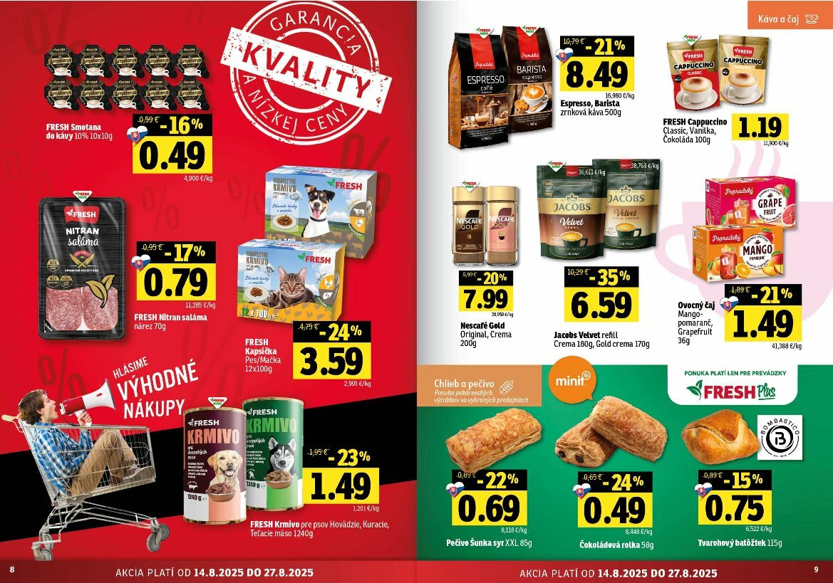 fresh - Leták Fresh - Východné Slovensko platný od 14.08. do 27.08. - page: 5
