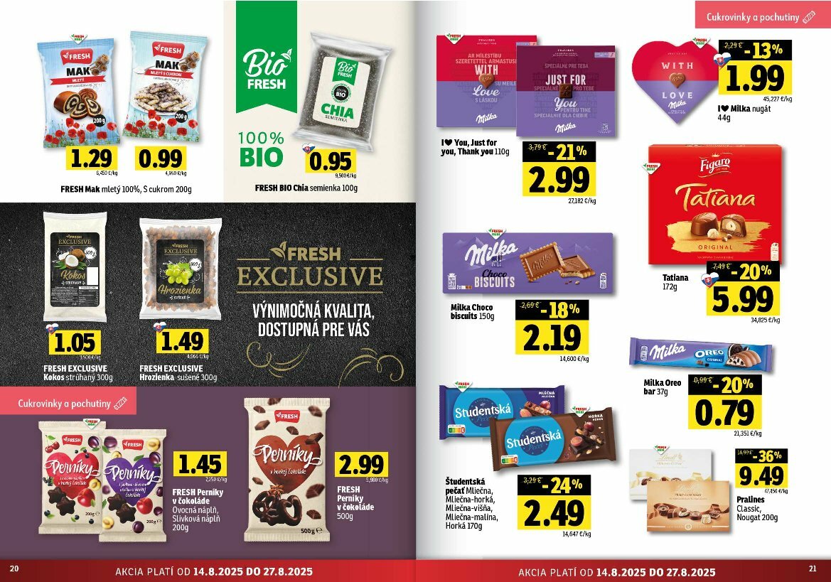 fresh - Leták Fresh - Východné Slovensko platný od 14.08. do 27.08. - page: 11
