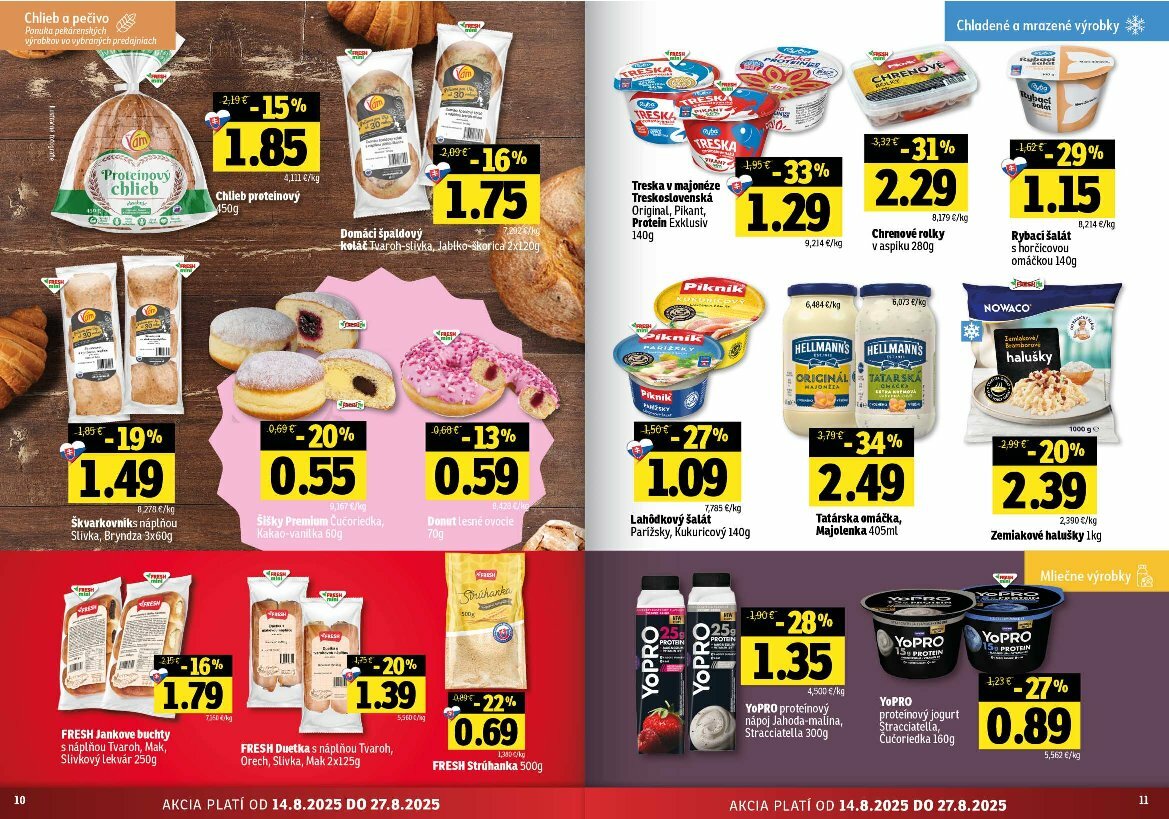 fresh - Leták Fresh - Východné Slovensko platný od 14.08. do 27.08. - page: 6