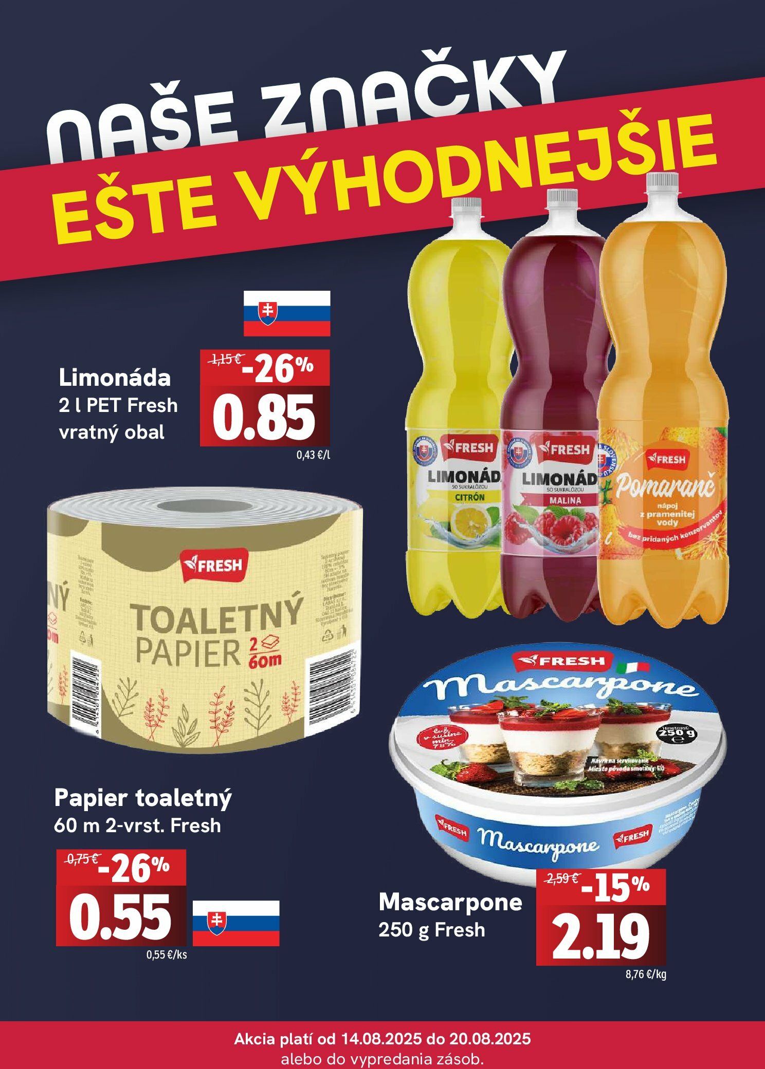 fresh - Leták Fresh Plus platný od 14.08. do 20.08. - page: 4