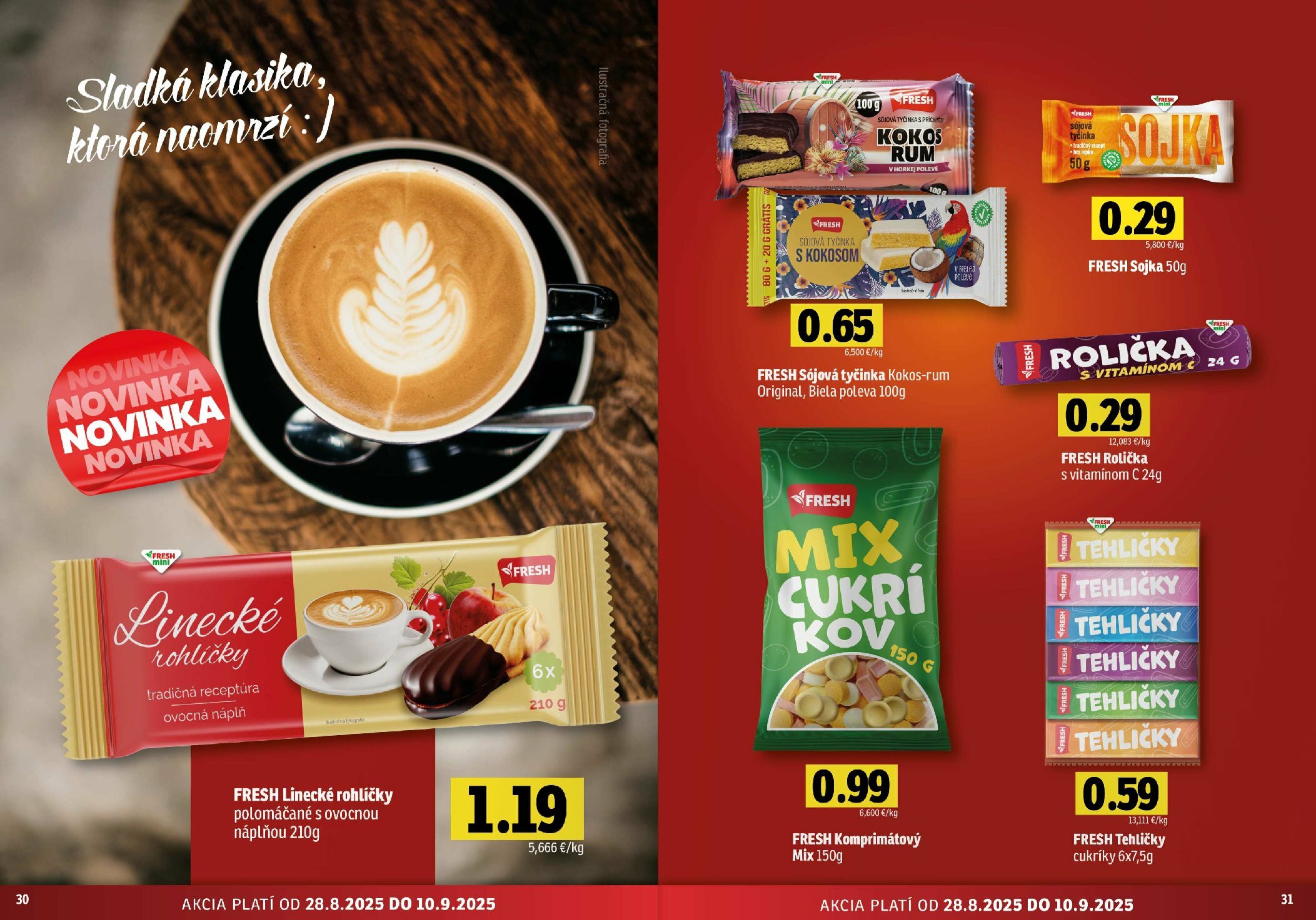 fresh - Leták Fresh - Stredné a západné Slovensko platný od 28.08. do 10.09. - page: 16