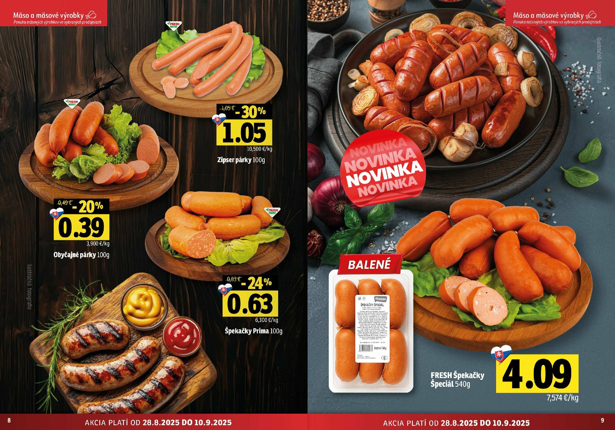 fresh - Leták Fresh - Stredné a západné Slovensko platný od 28.08. do 10.09. - page: 5