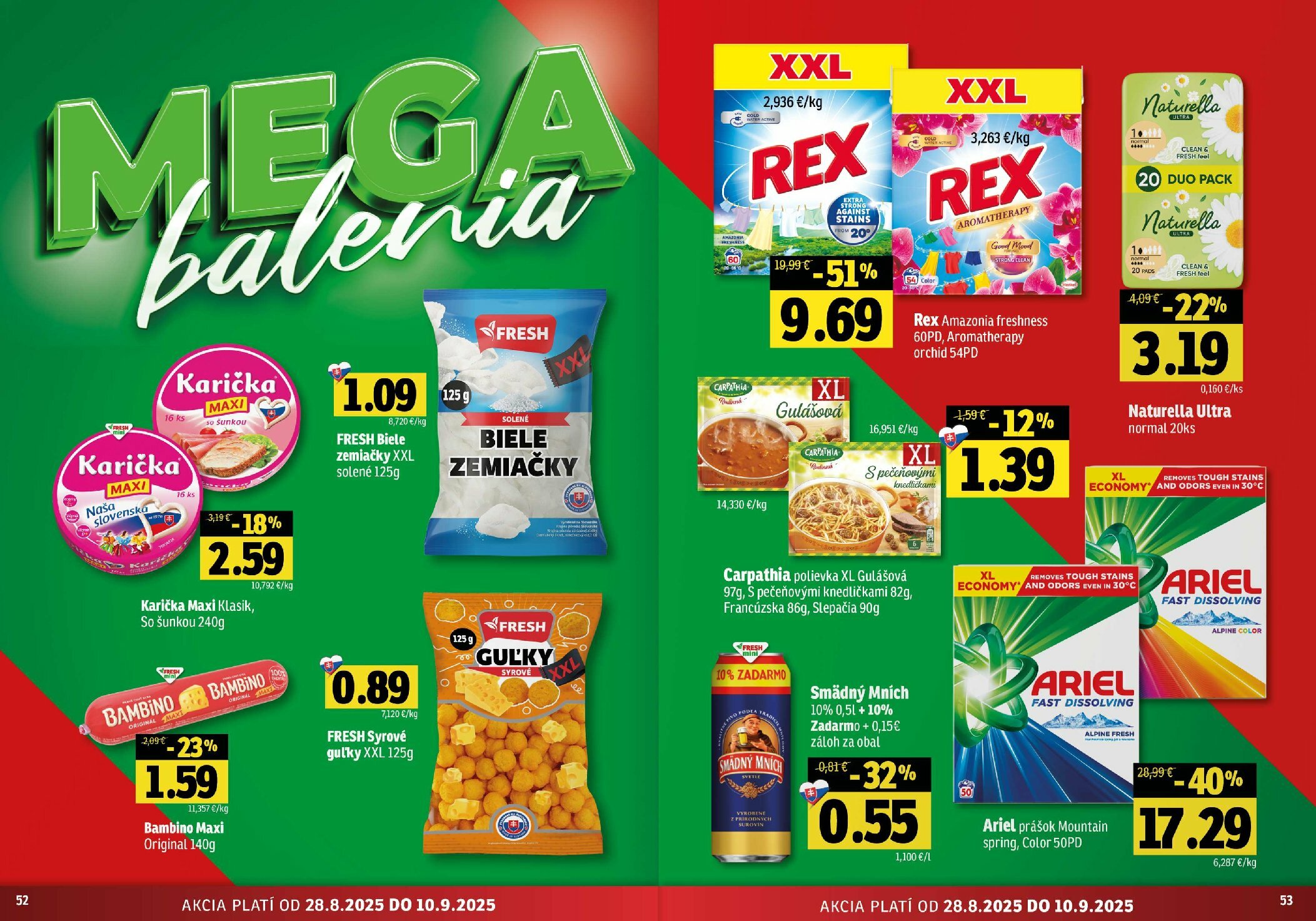 fresh - Leták Fresh - Východné Slovensko platný od 28.08. do 10.09. - page: 27