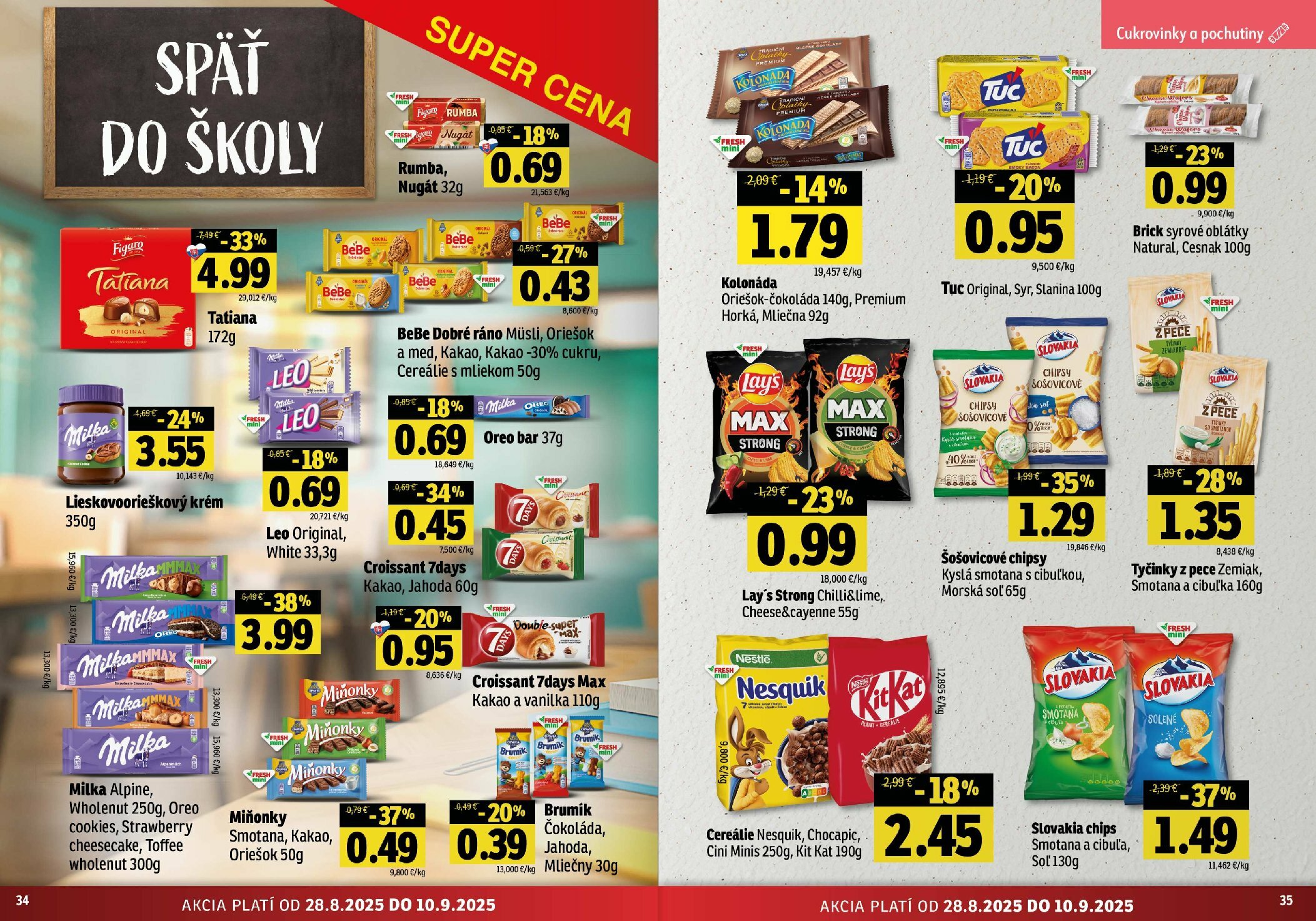 fresh - Leták Fresh - Východné Slovensko platný od 28.08. do 10.09. - page: 18