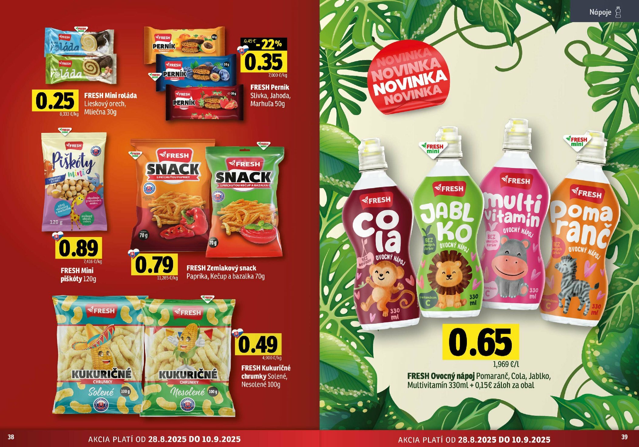 fresh - Leták Fresh - Východné Slovensko platný od 28.08. do 10.09. - page: 20