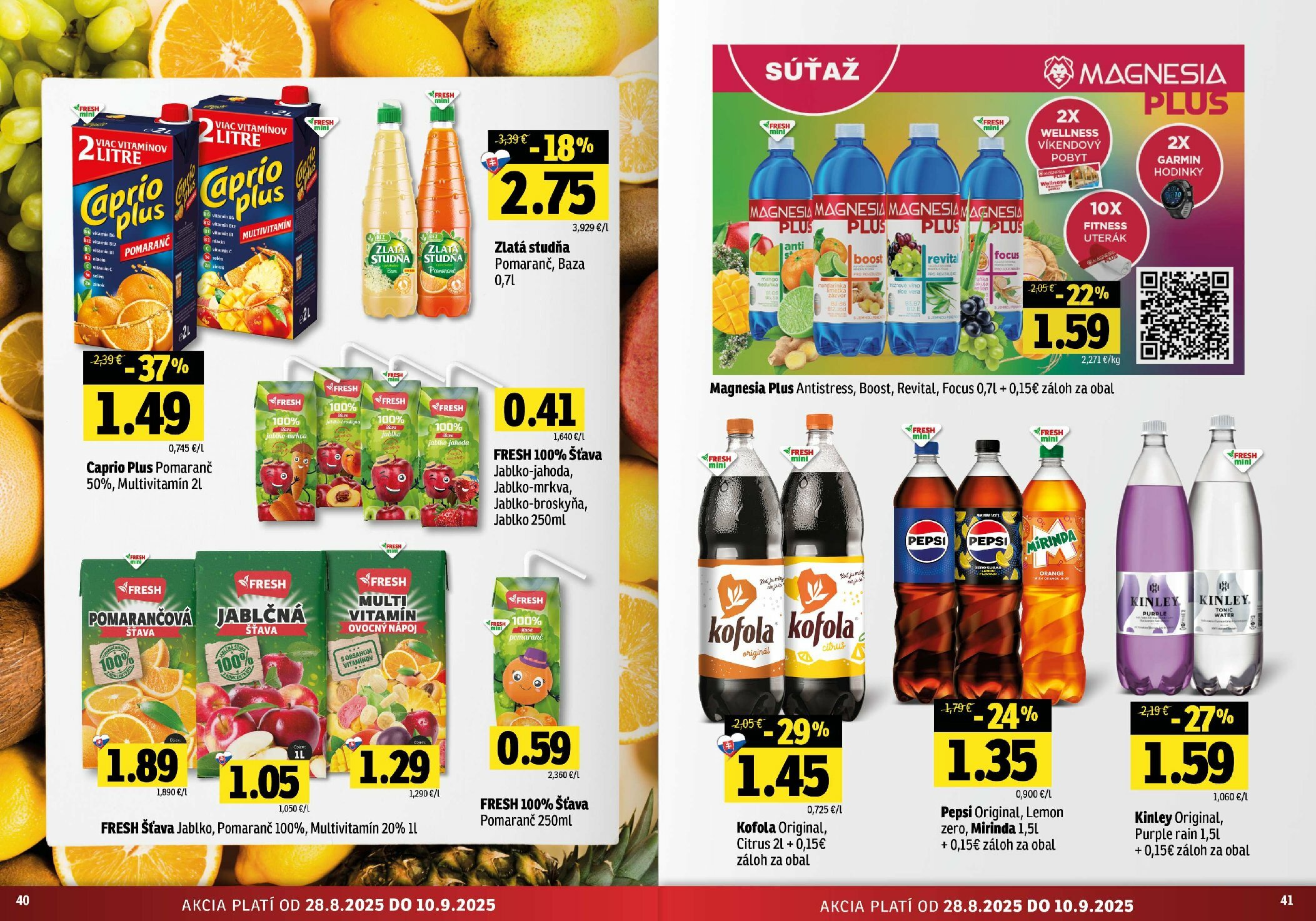 fresh - Leták Fresh - Východné Slovensko platný od 28.08. do 10.09. - page: 21