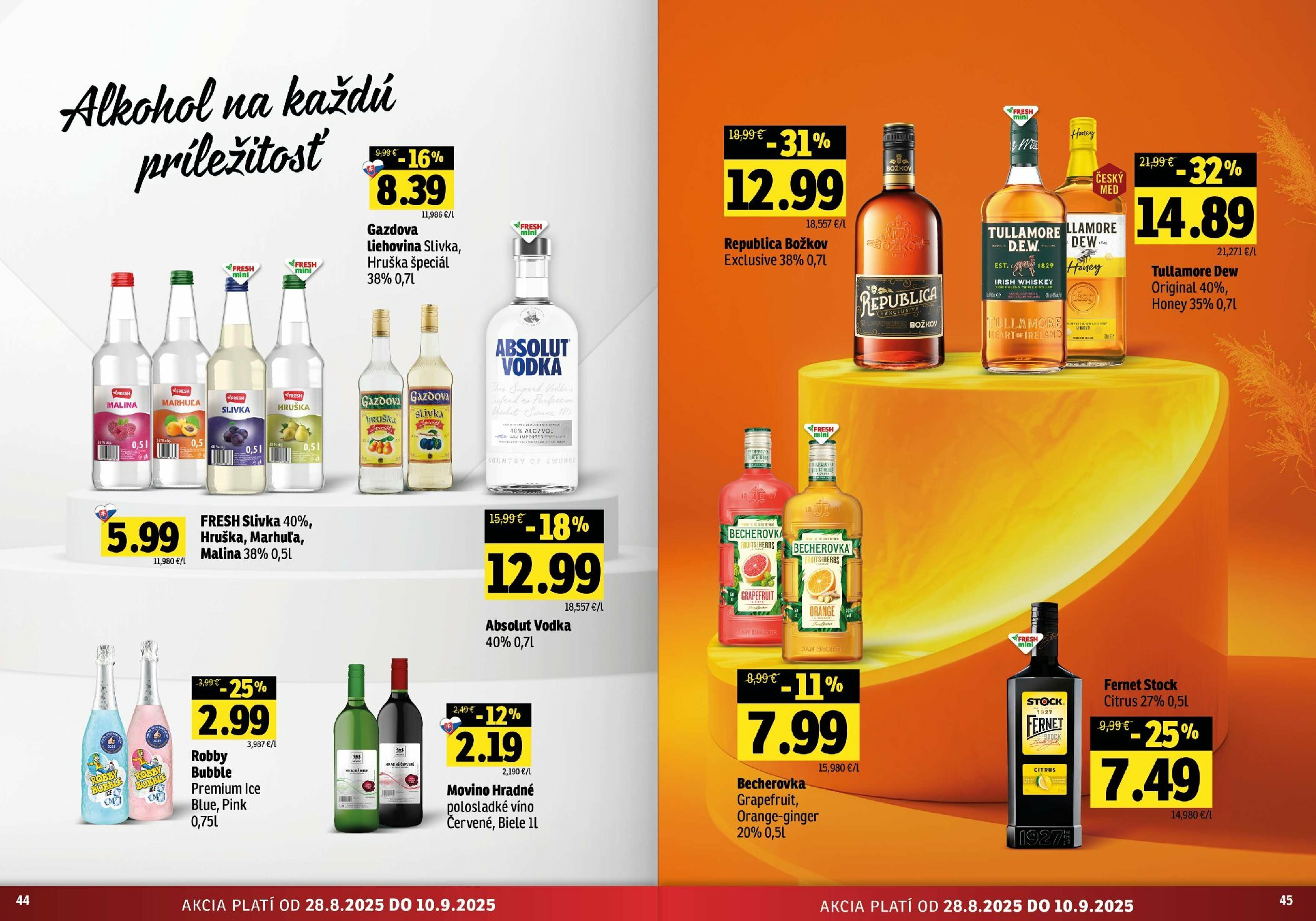 fresh - Leták Fresh - Východné Slovensko platný od 28.08. do 10.09. - page: 23